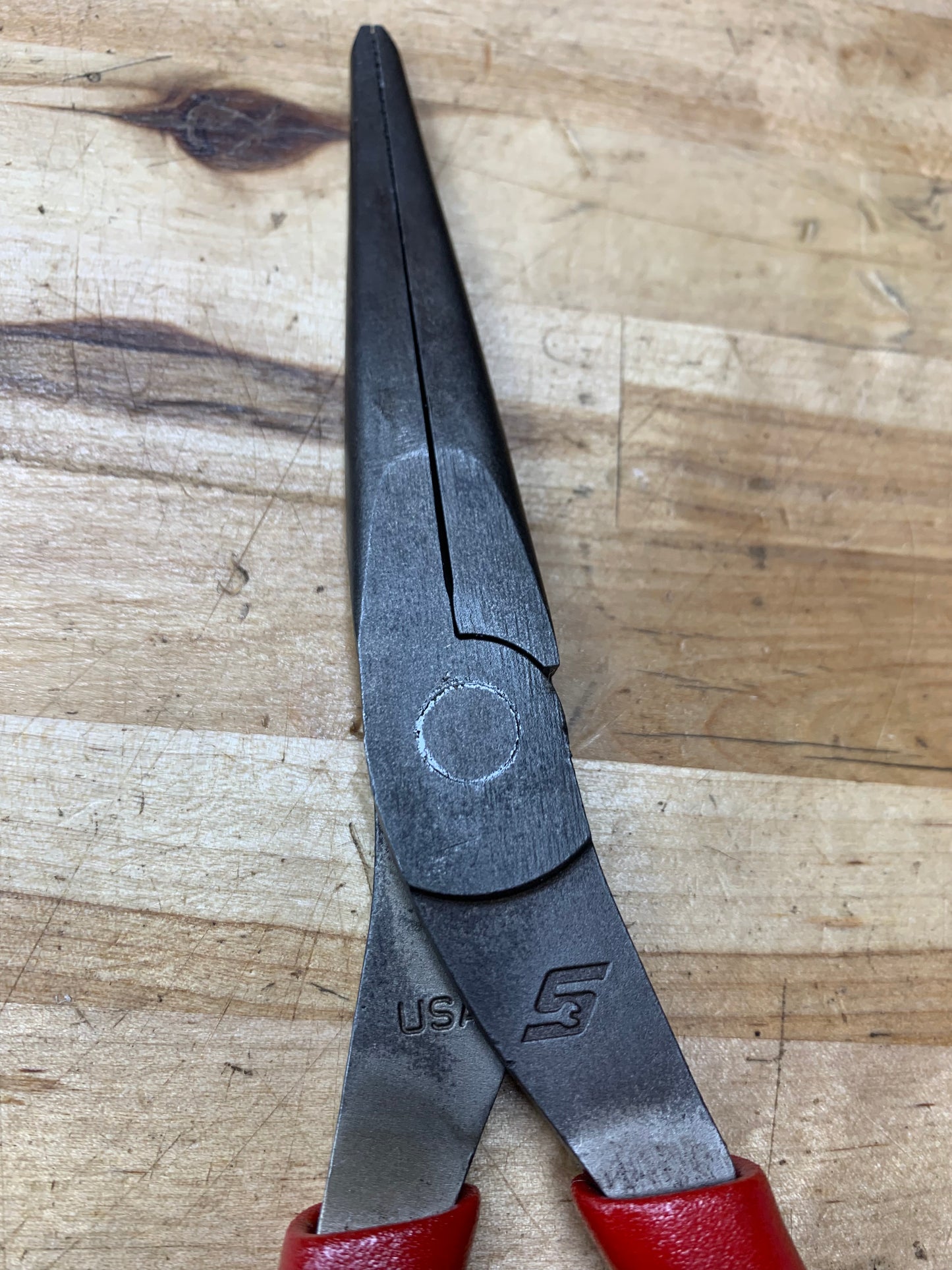 Snap On Needlenose Pliers Full Size 97ACF USA