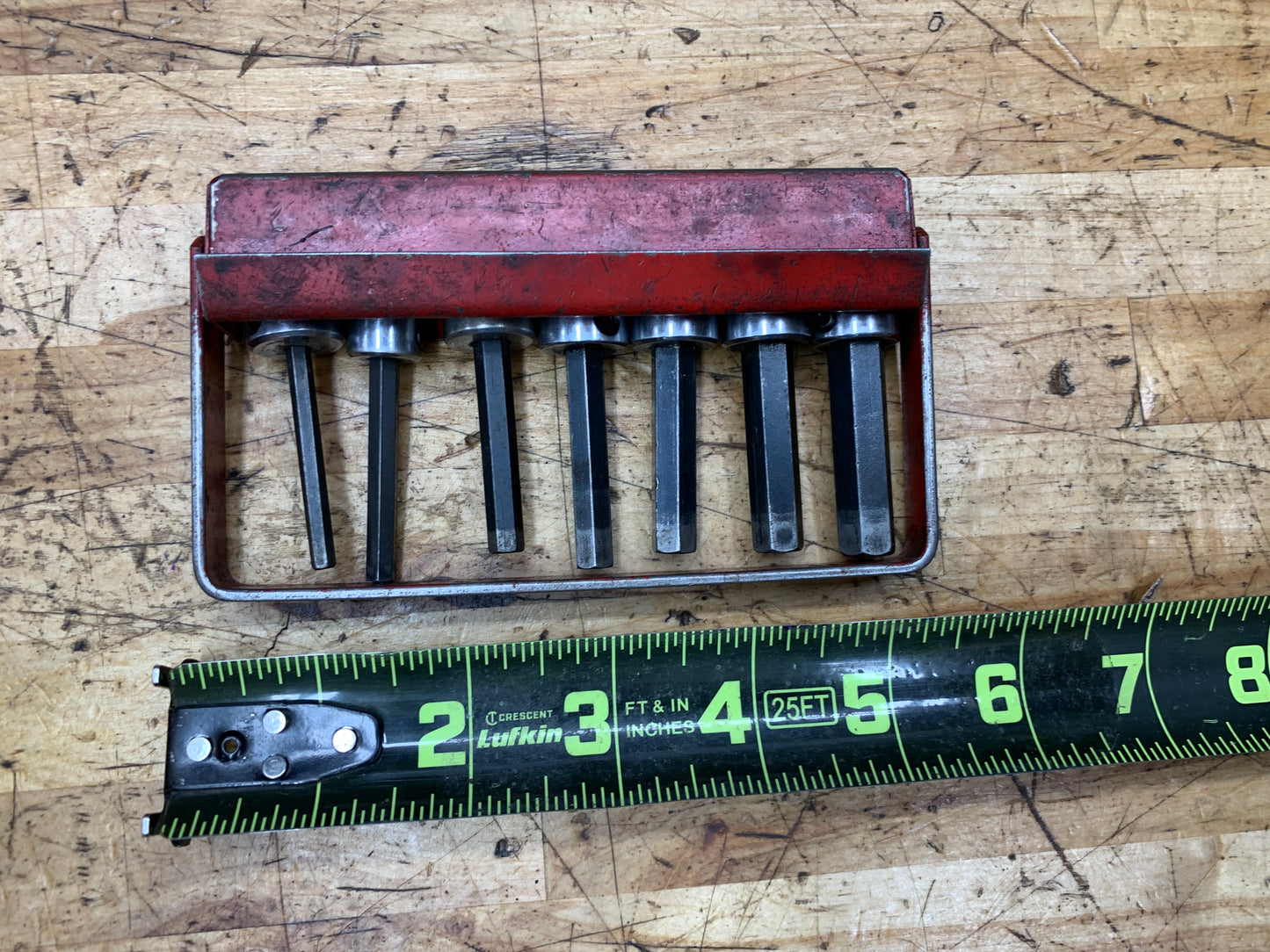 Mac Tools 3/8” Metric Hex Bit Socket Tray Set 7pc