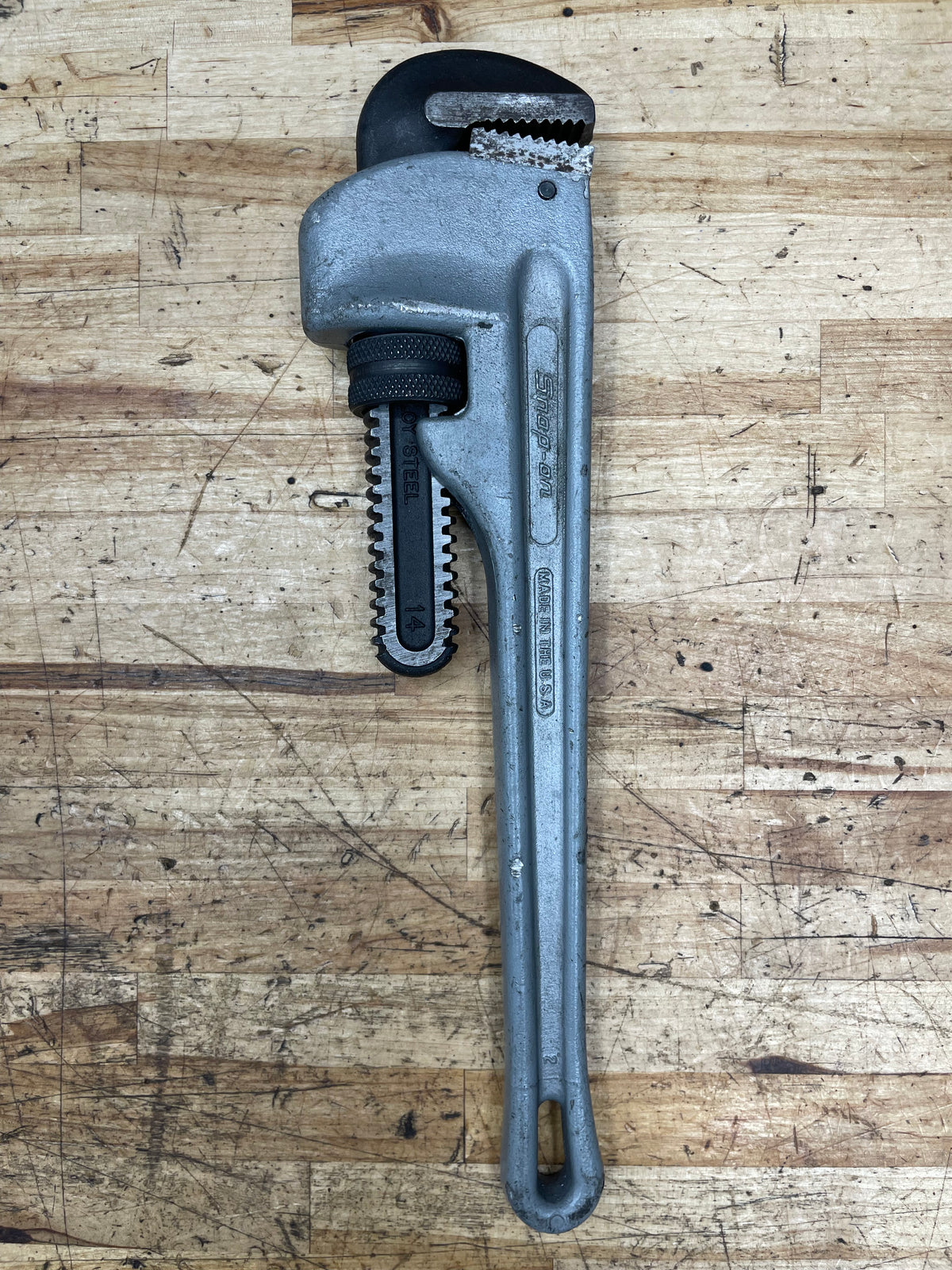 Snap On 14” Pipe Wrench ALUMINUM USA PWA14A