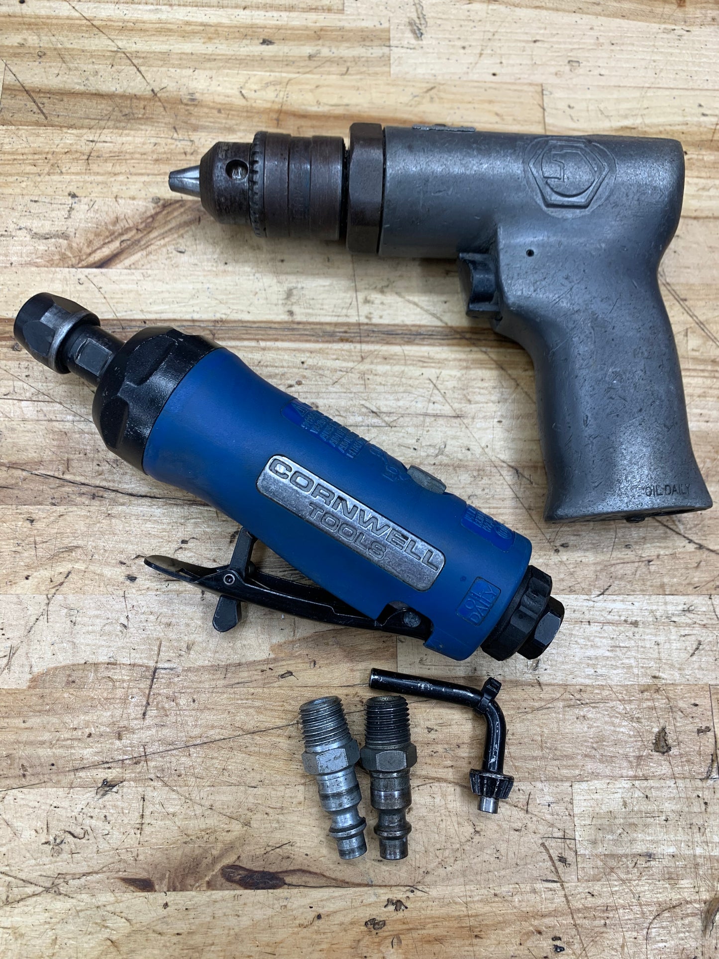 Cornwell Die Grinder and Matco Pneumatic Drill CAT530