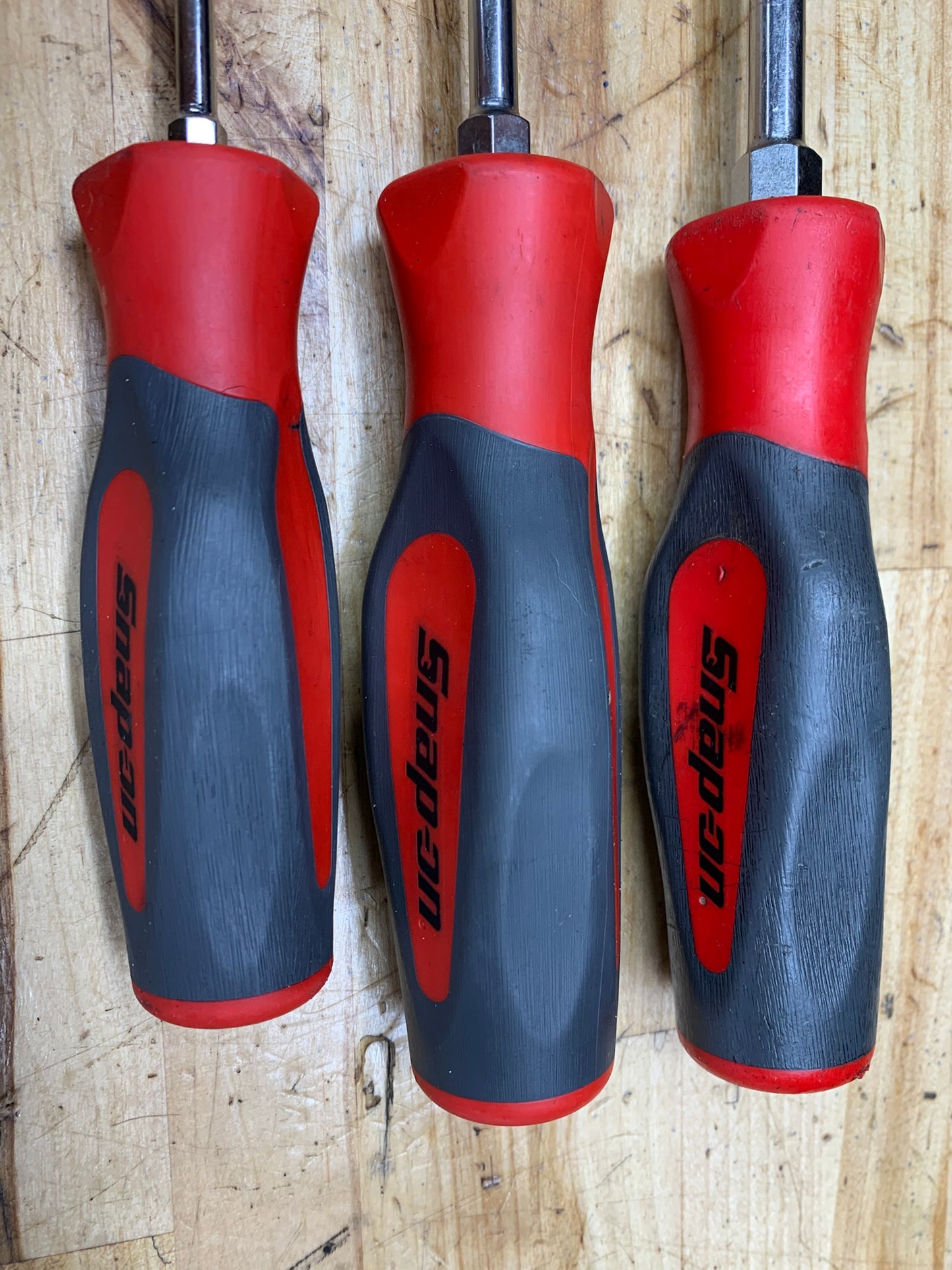 Snap On 3pc Phillips Hard Instinct Handle Screwdriver Set USA