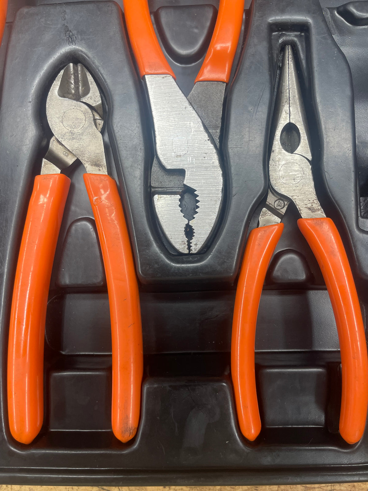 Mac Tools 4pc Pliers Tray Set