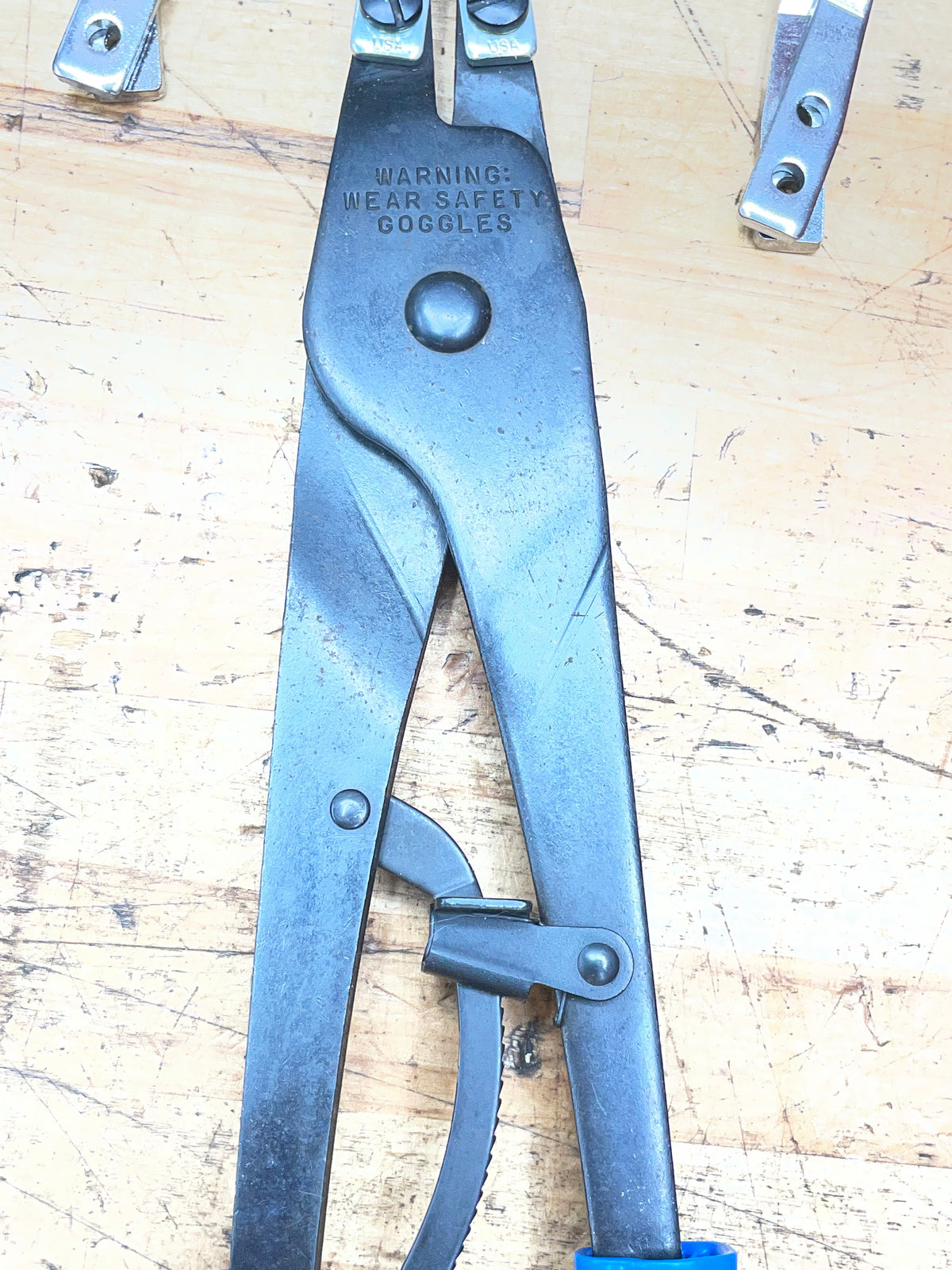OTC Large Interchangeable Tip Snap Ring Pliers USA 7295