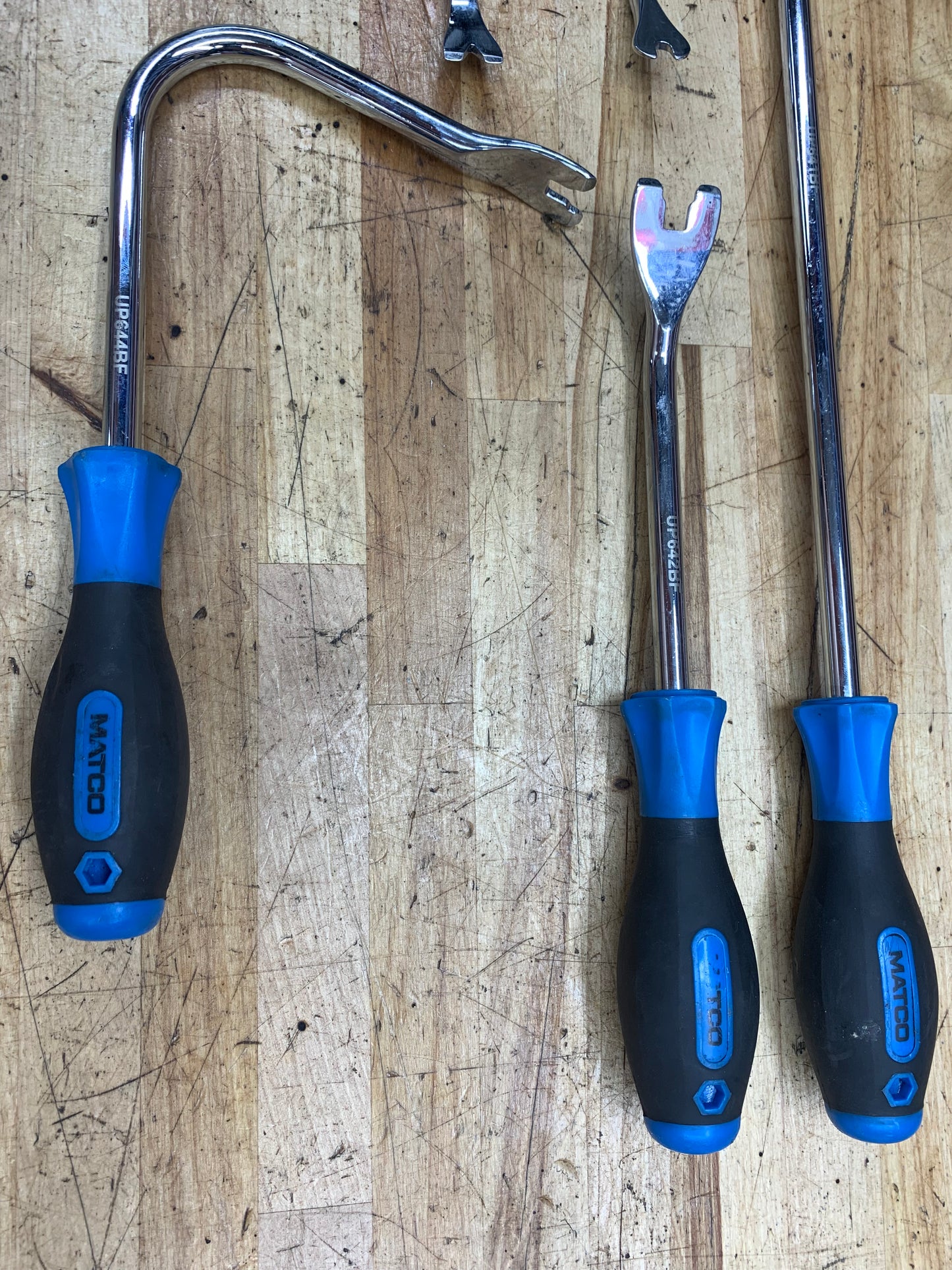 Matco Trim Panel Prybar Tool 5pc Blue UP6SETB