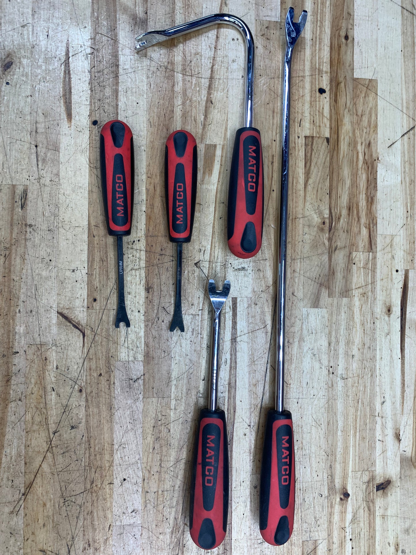 Matco Trim Panel Prybar Set 5pc UP4SET