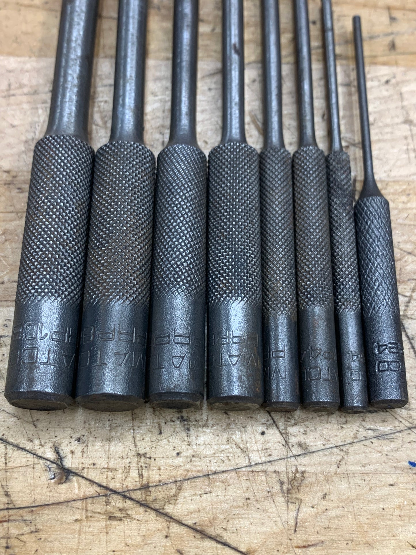 Matco Roll Pin Punch Set 8pc. USA SPRP9T