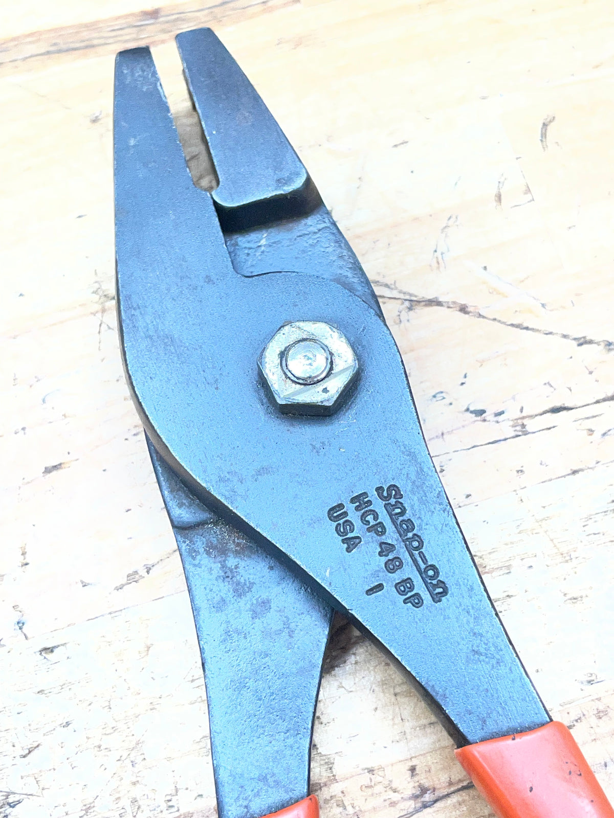 Snap On Vintage Large Hose Clamp Pliers USA HCP48BP