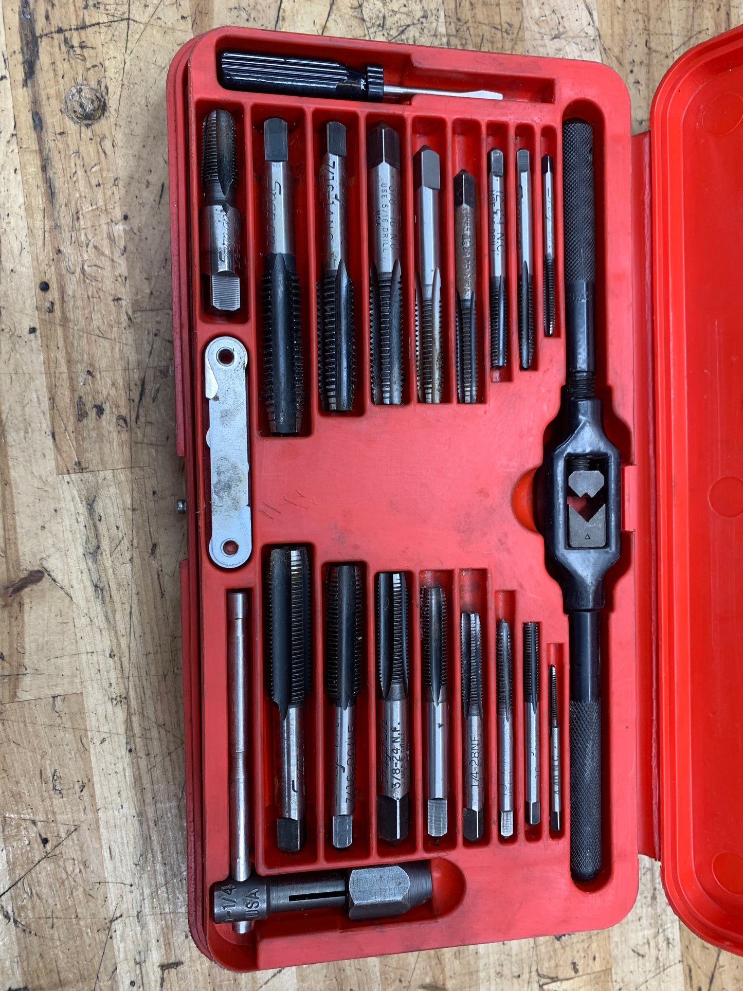 Snap On SAE Tap and Die Set COMPLETE USA TD2425