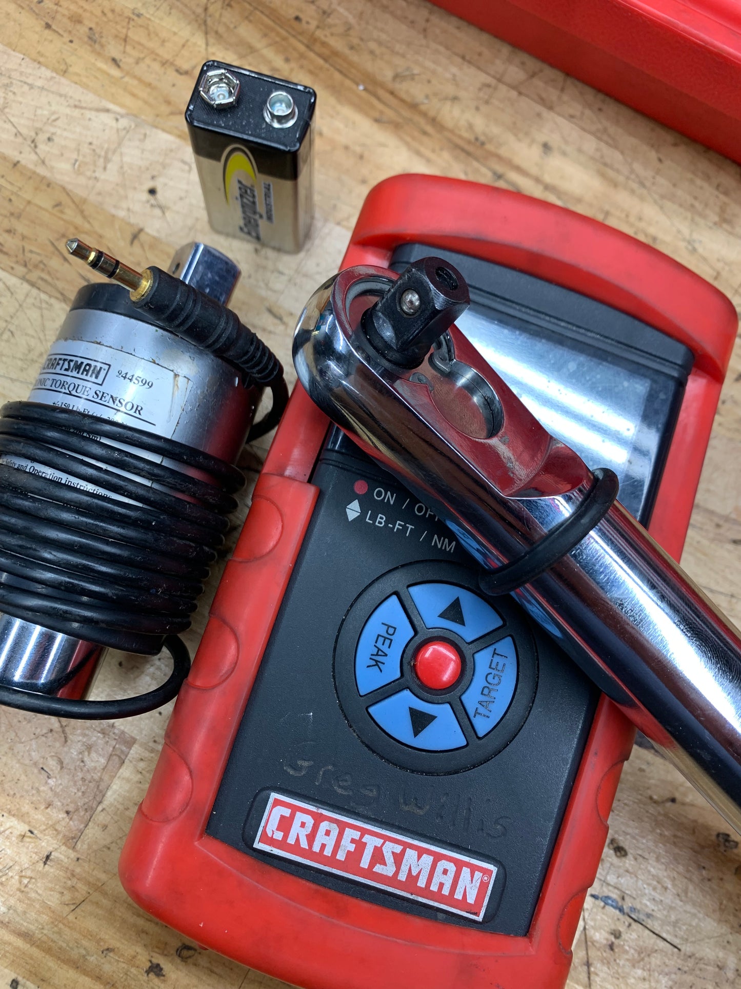 Craftsman 1/2” Drive Electronic Torque Wrench AND Torque Sensor Bundle 44599