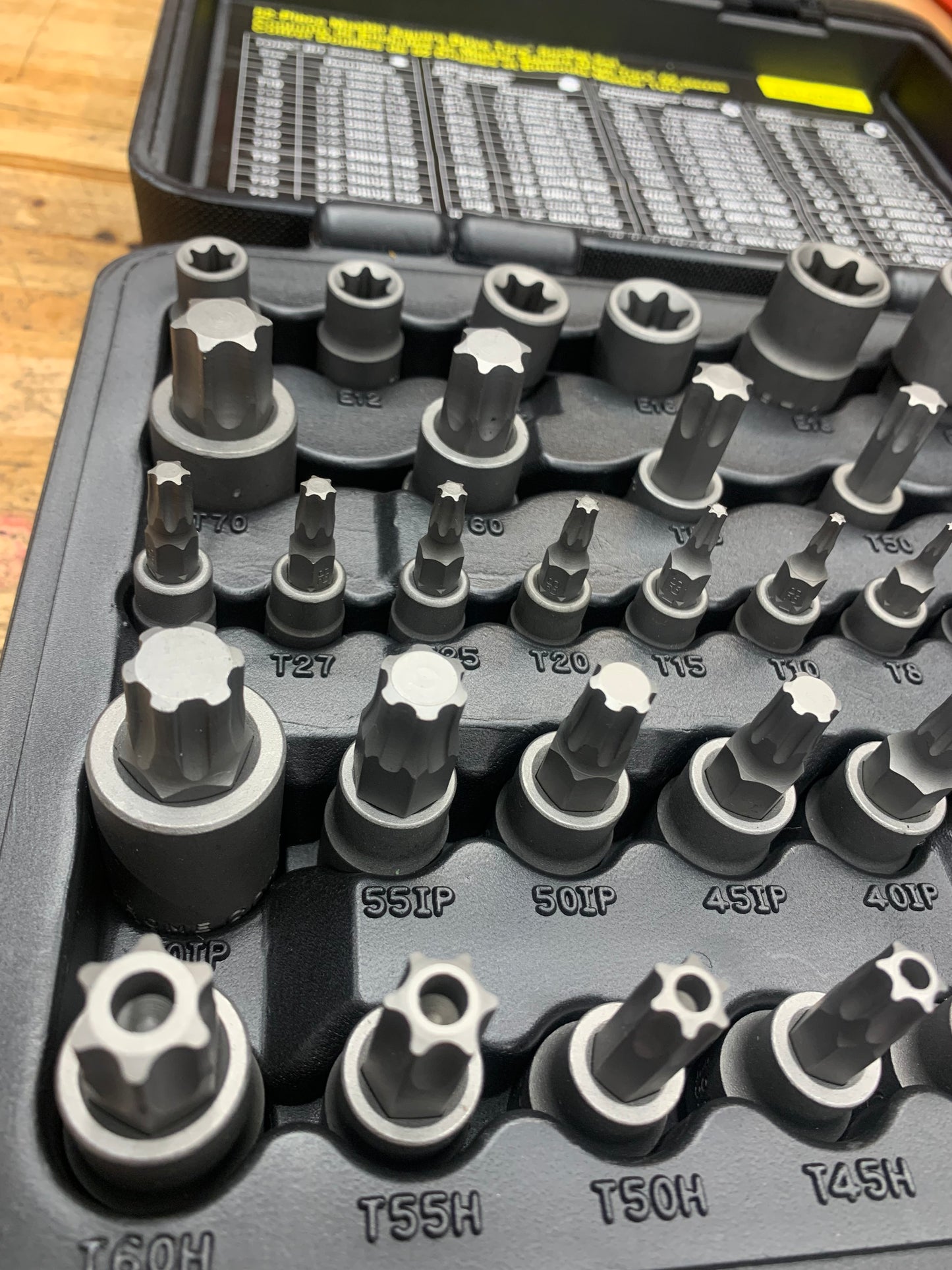 K Tool International 52pc Master Torx Socket Set KTI-20852