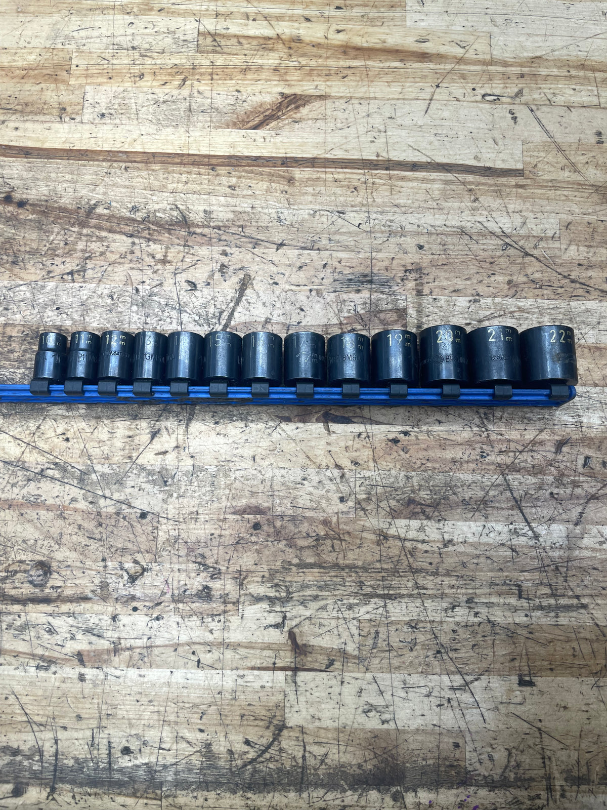 Matco 3/8” Impact Shallow Socket Set 13pc 10-22mm