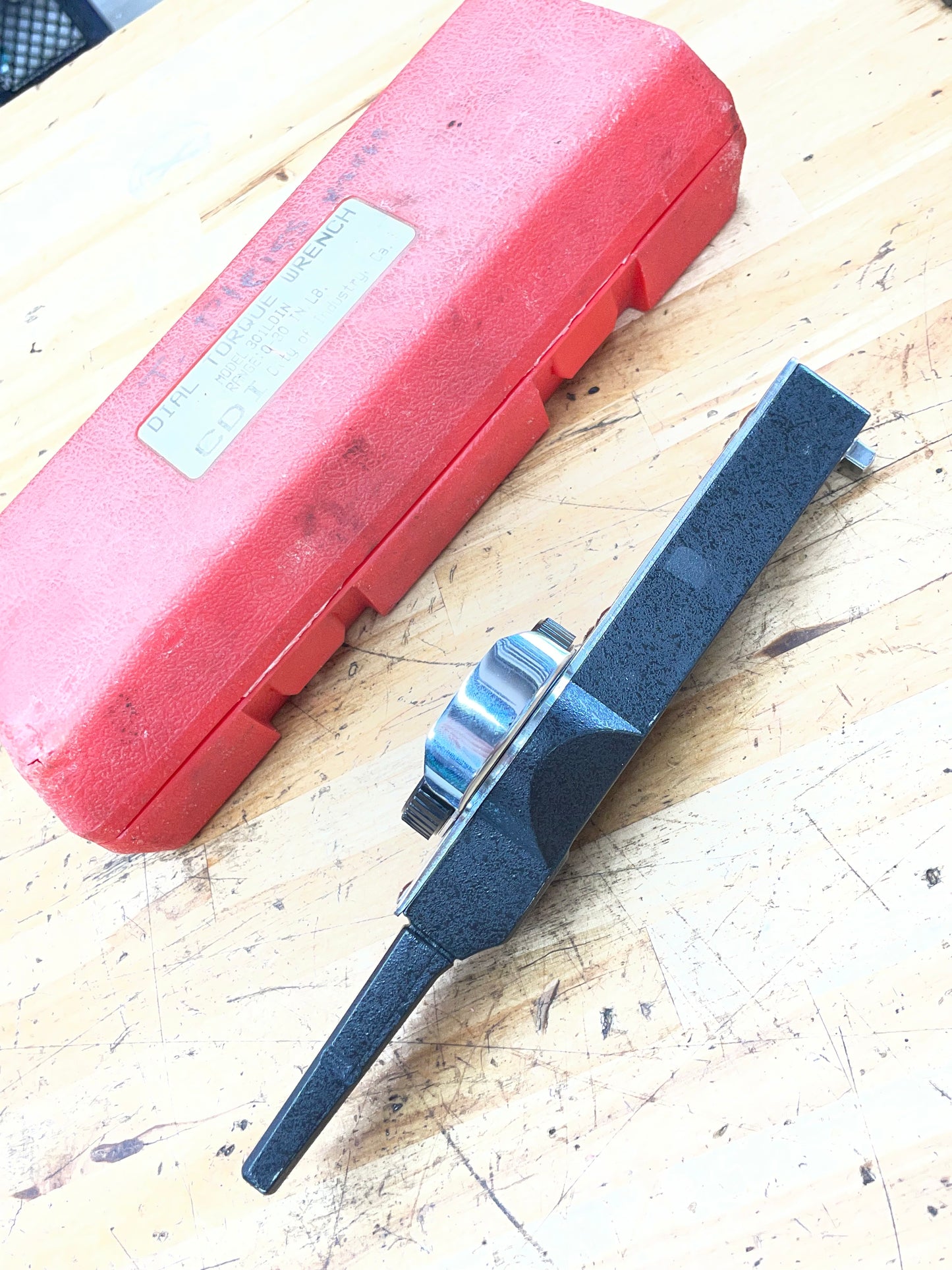 CDI 1/4" 0-30 in.lb. Dial Torque Wrench 301LDIN