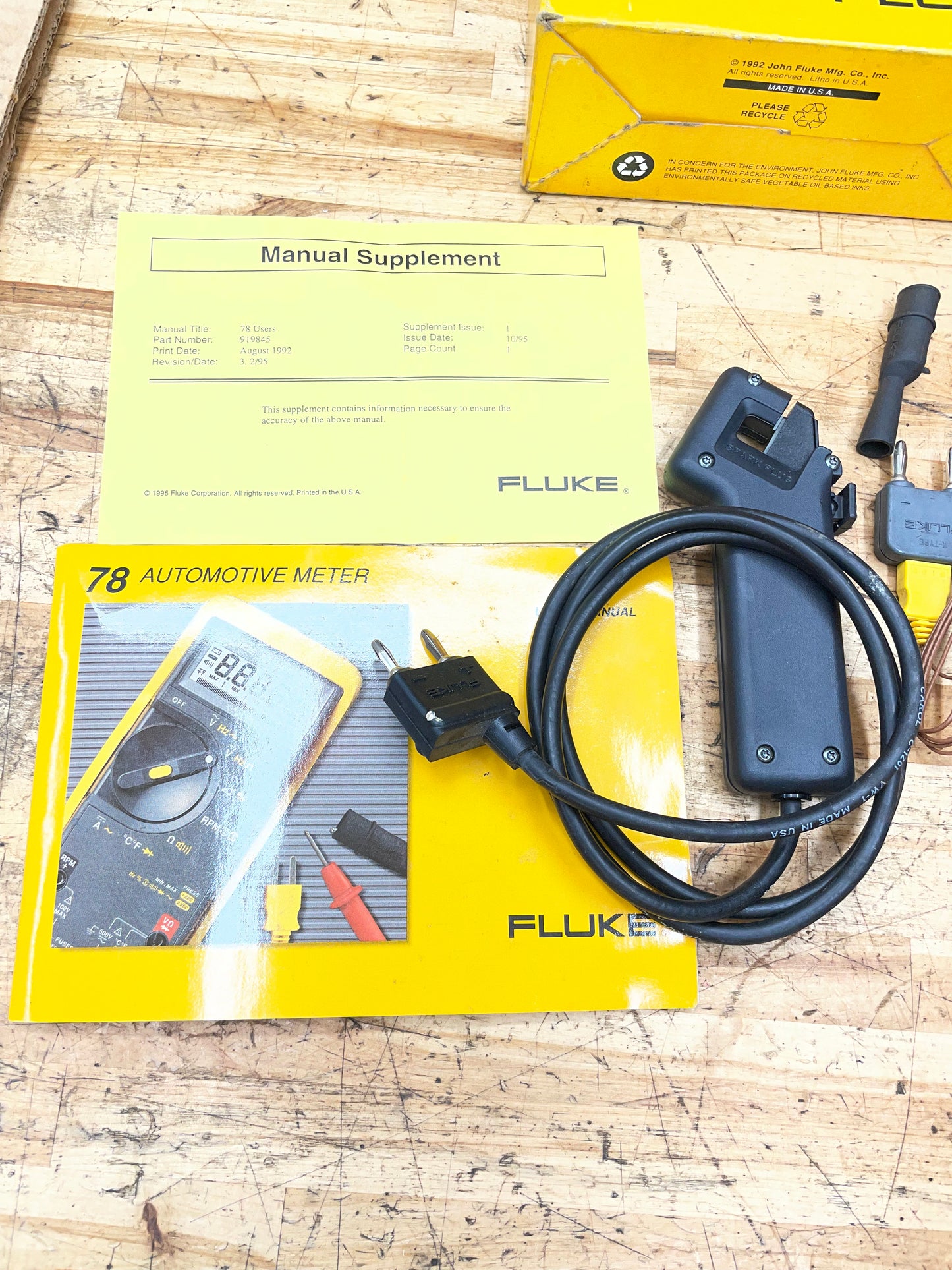 Mac Tools Fluke 78 Automotive Multimeter DMM USA