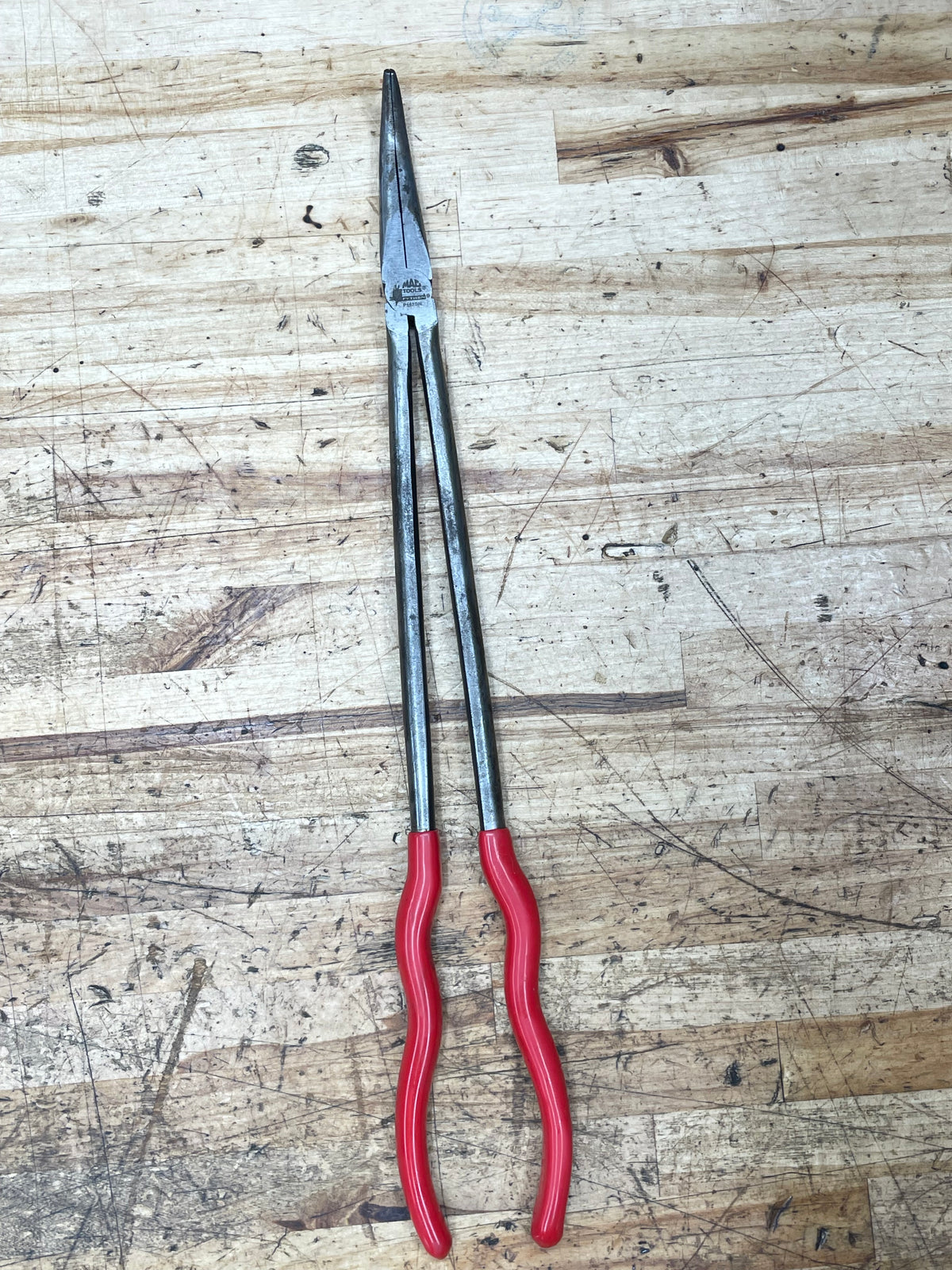 Mac Tools XL Python Bent 45 Degree Long Needlenose Pliers P162BN