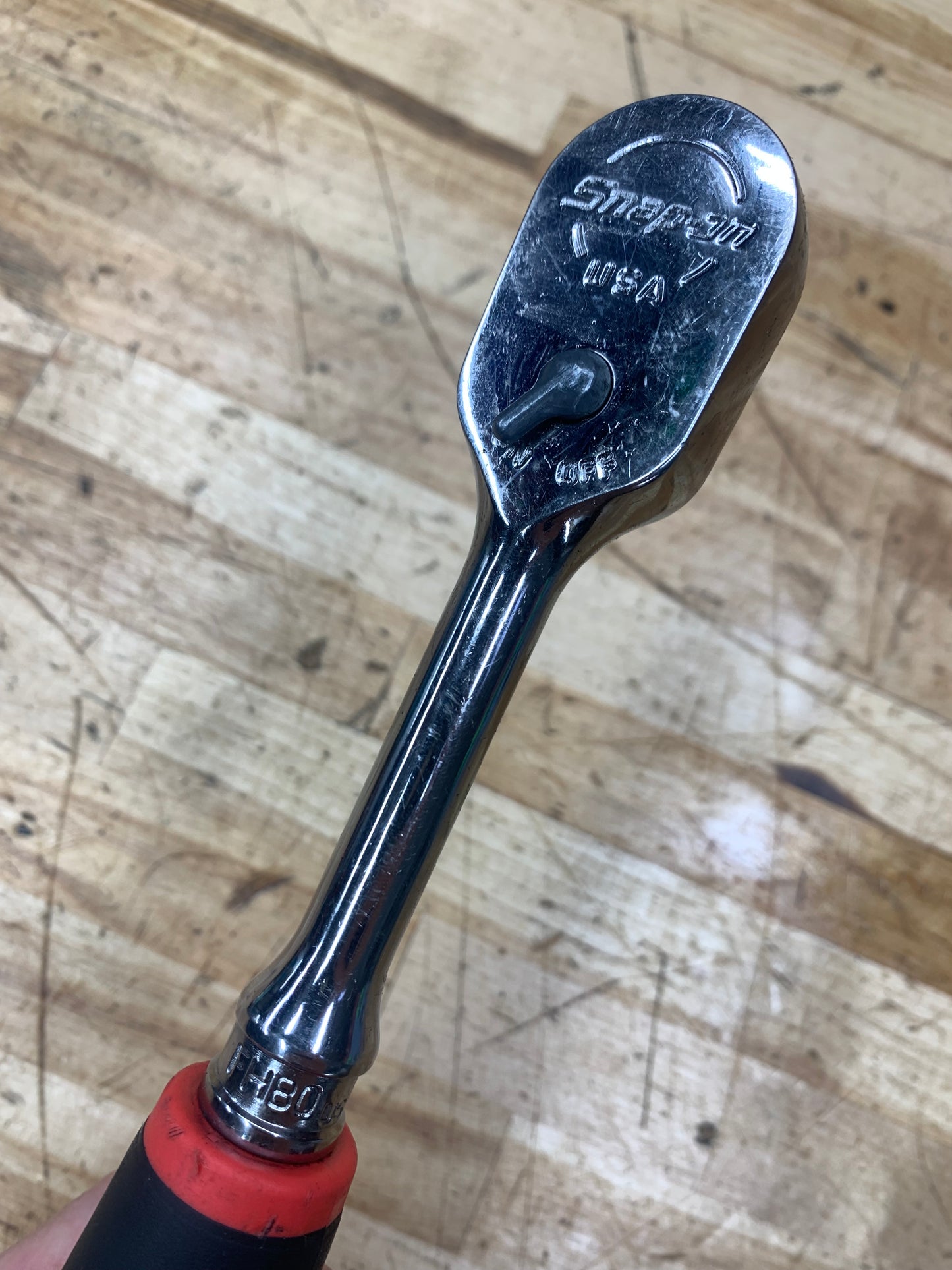 Snap On 3/8” Soft Grip Ratchet USA FH80