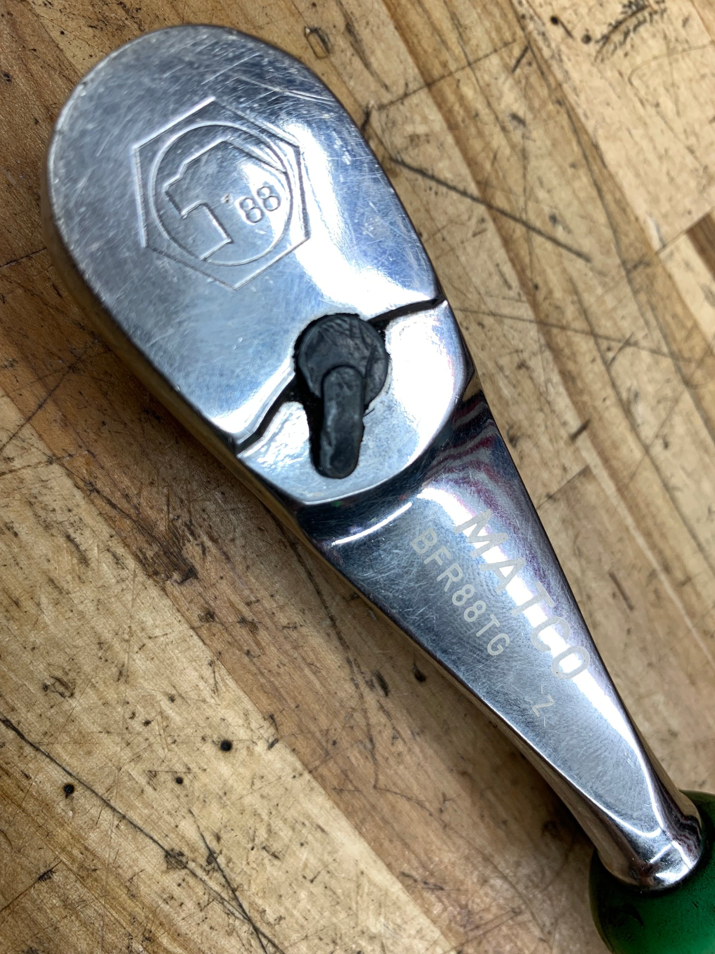 Matco 3/8" 88 Fine Tooth Ratchet Green BFR88TG