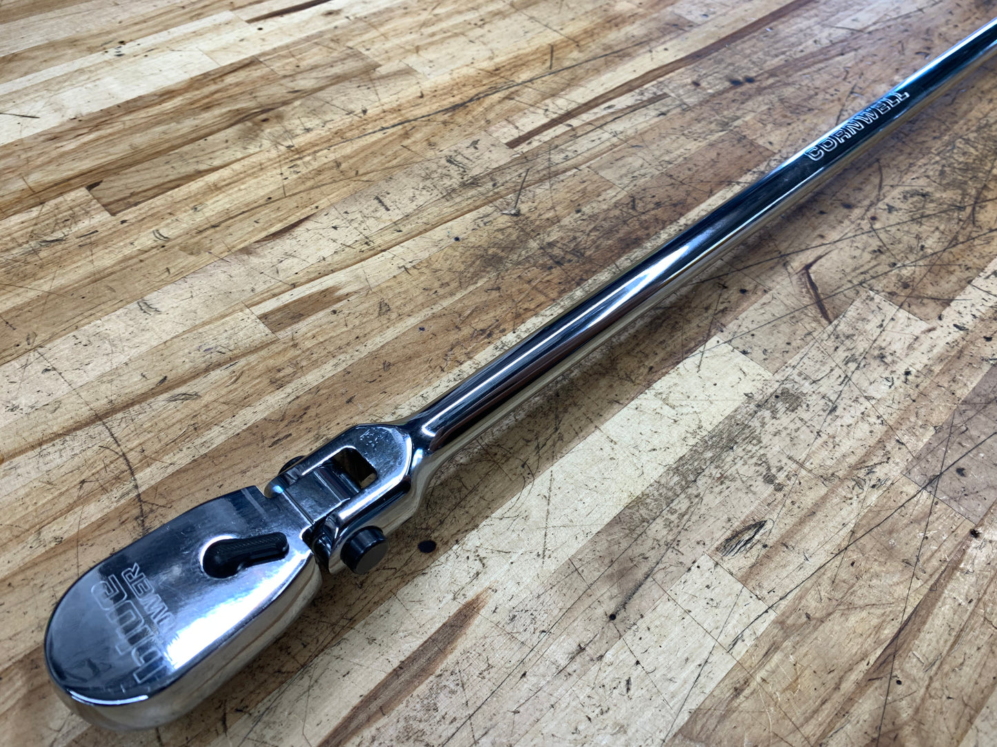 Blue Power by Cornwell XXL 1/2" Locking Flex Head Ratchet 30" CBRLF530HA