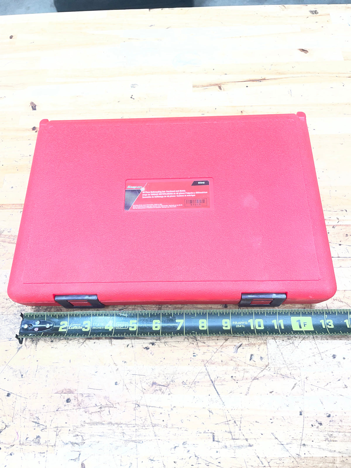 Snap On Rethreading Set 32pc. USA  EXCELLENT CONDITION RTD48