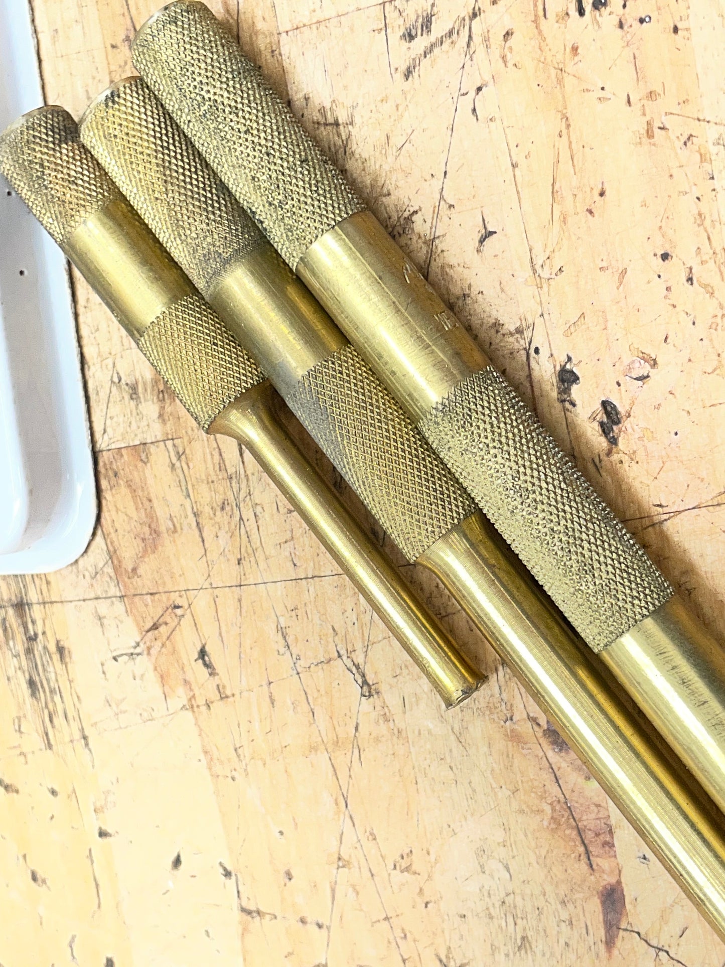 Mac Brass Pin Punch Set 3pc USA SBP3PT