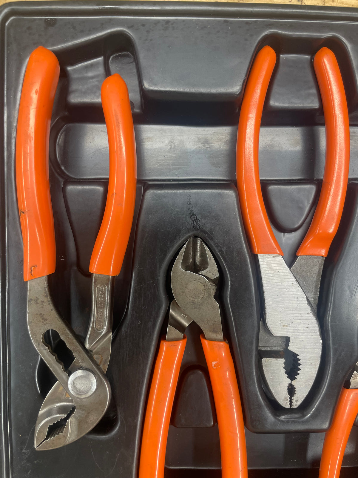 Mac Tools 4pc Pliers Tray Set
