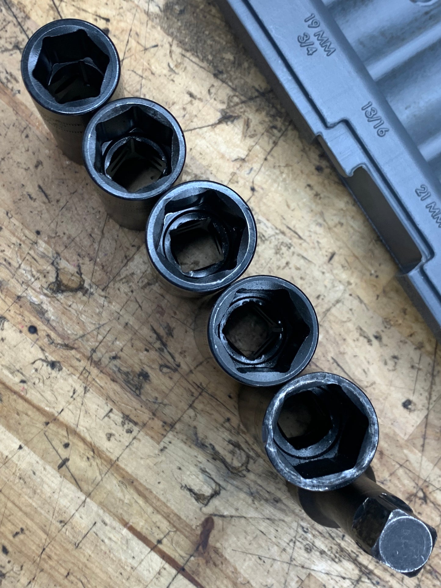 Blue Point Wheel Flip/ Extractor Socket Set 6pc USA LSR1500