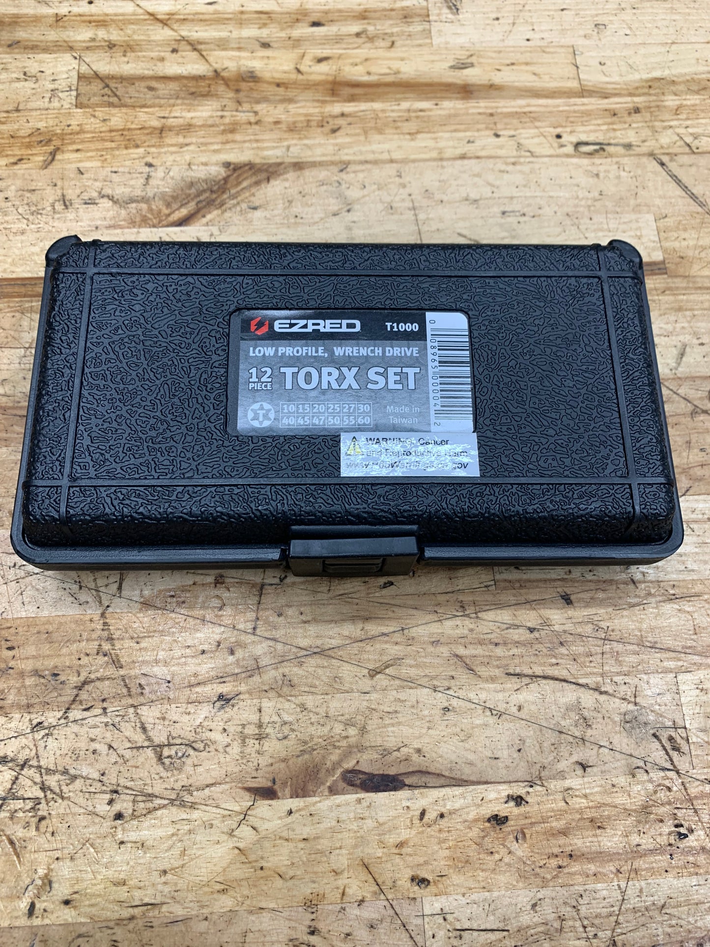 EZRed Torx Wrench Bits 12pc T1000