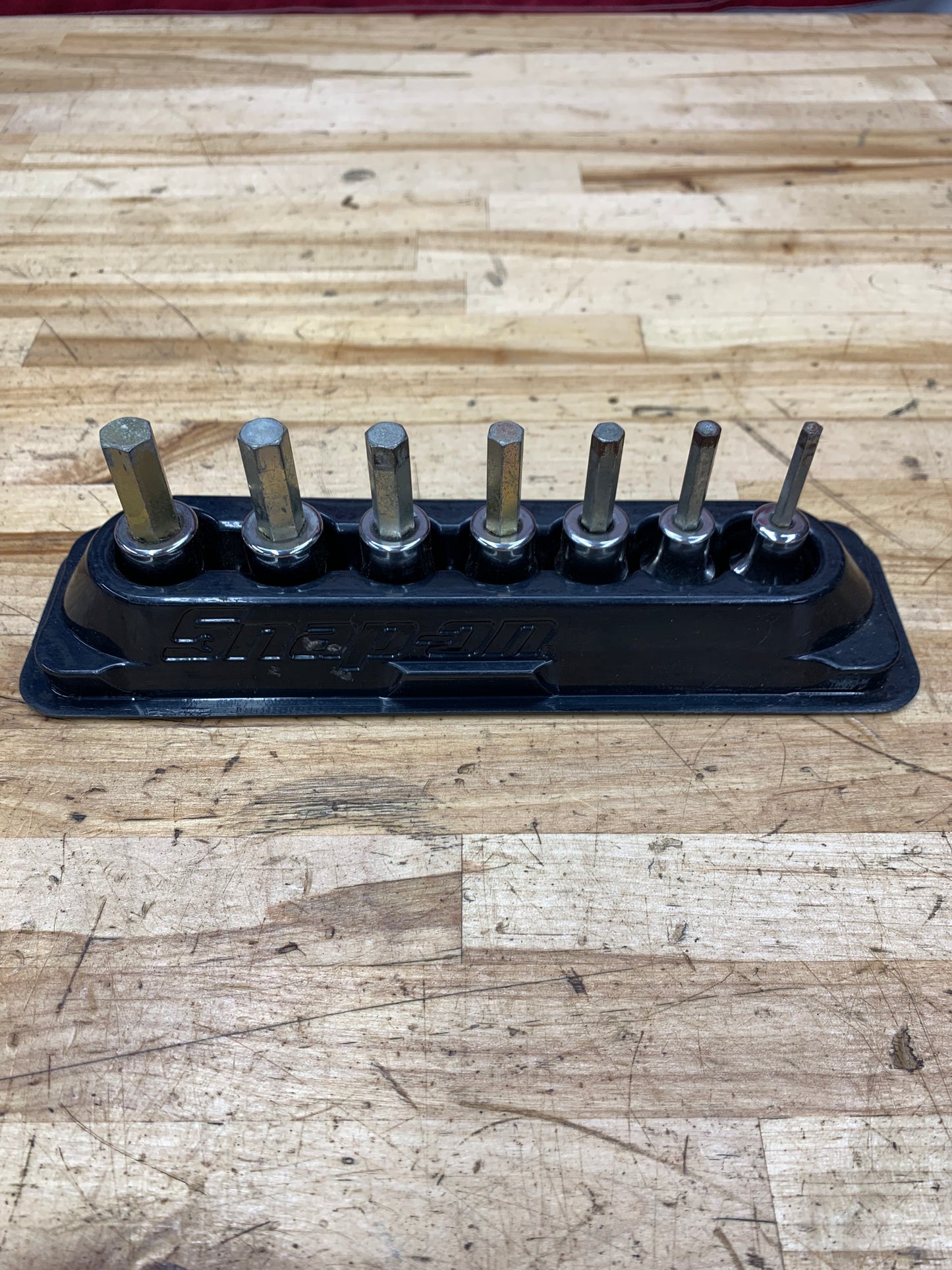 Snap On Metric Hex 3/8” Drive Socket Set w/ Mag. Tray 7pc. USA 207EFAMY