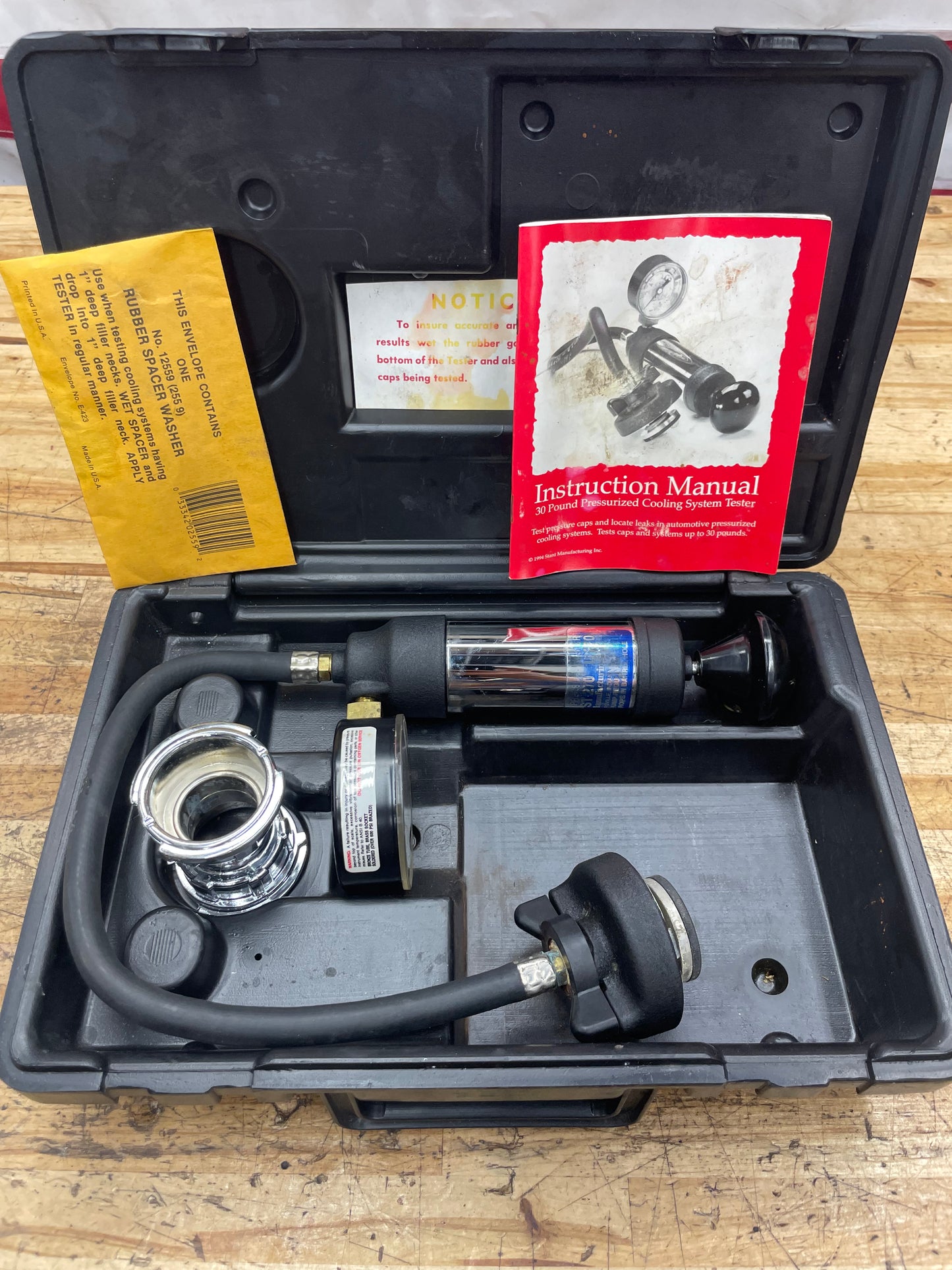 Stant Cooling System Pressure Tester ST270