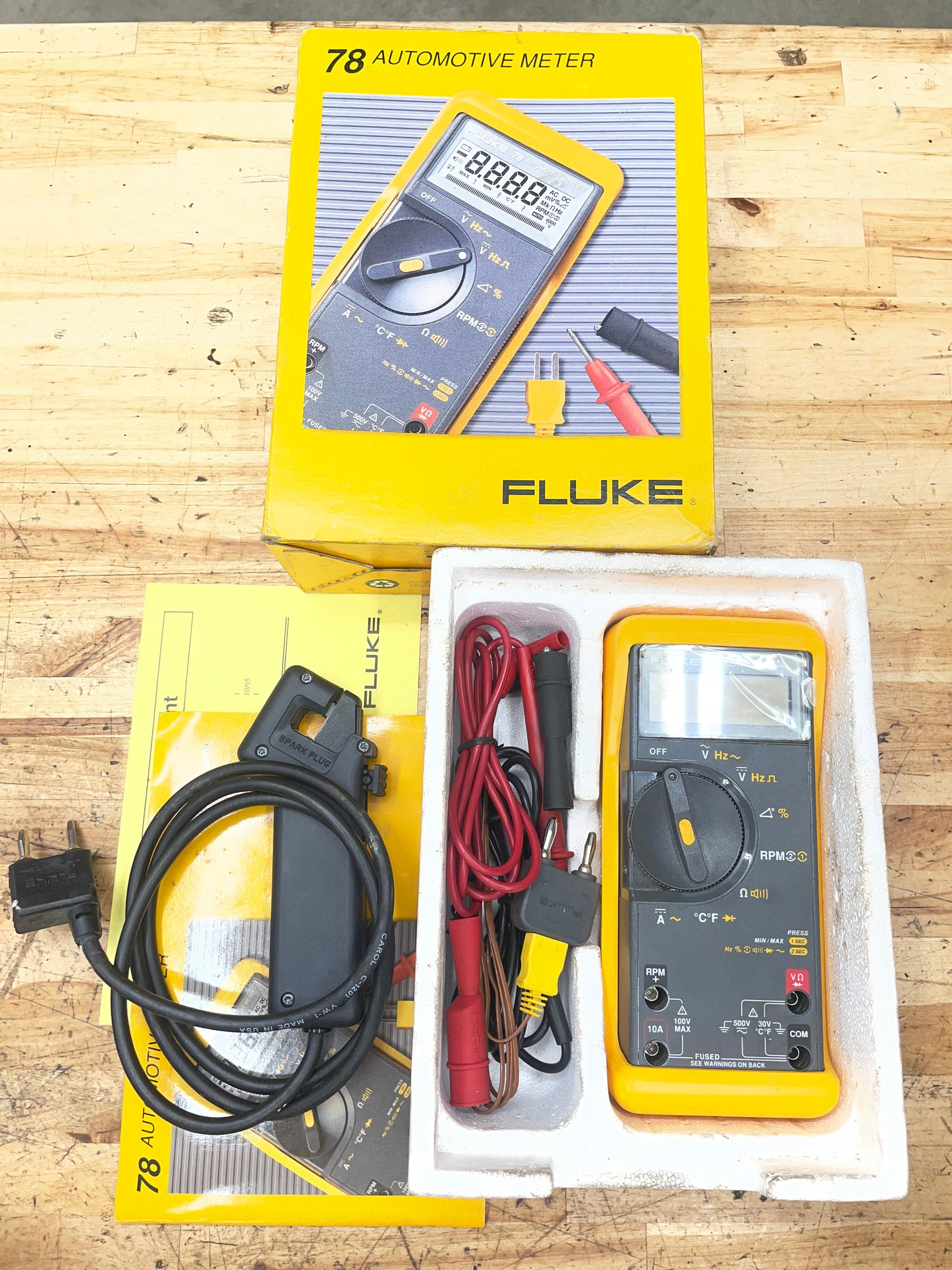 Mac Tools Fluke 78 Automotive Multimeter DMM USA