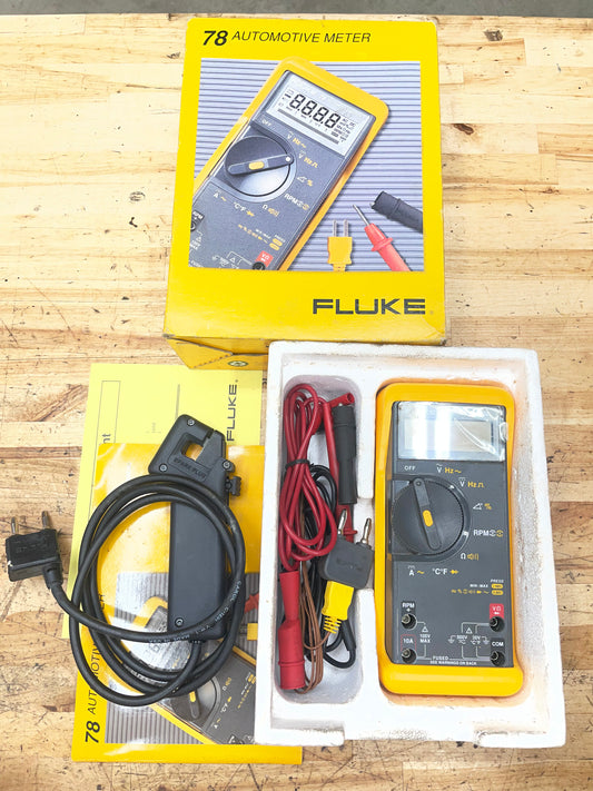Mac Tools Fluke 78 Automotive Multimeter DMM USA