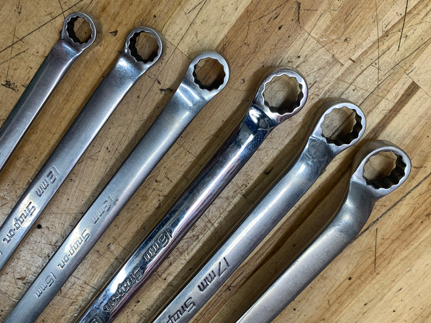 Snap On Metric Offset Box Wrench Set 6pc