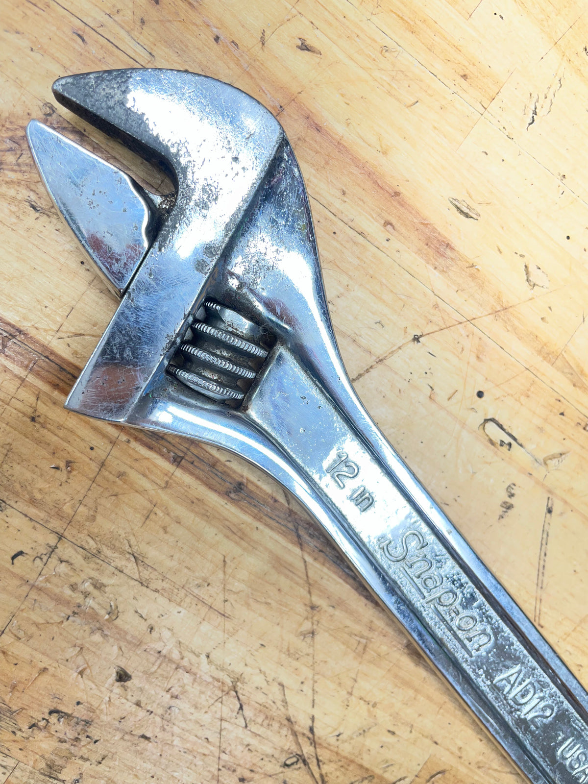Snap On 12” Adjustable Wrench USA AD12