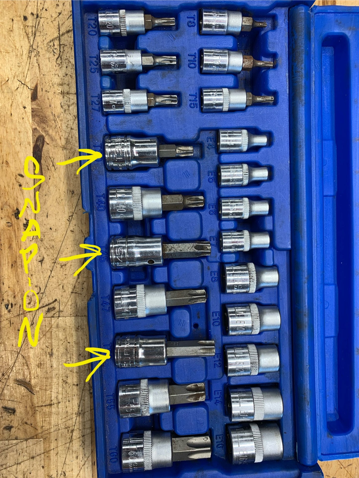 Cornwell Master Torx Socket Set 22pc