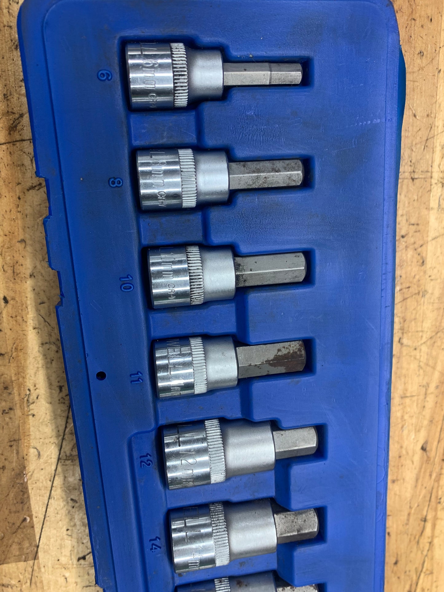 Cornwell Metric Hex Allen Socket Set 8pc