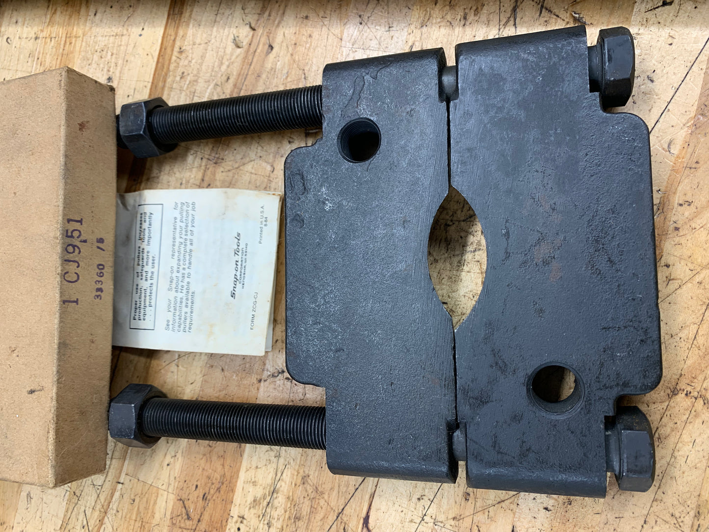 Snap On XL Bearing Separator 4-1/2" USA CJ951