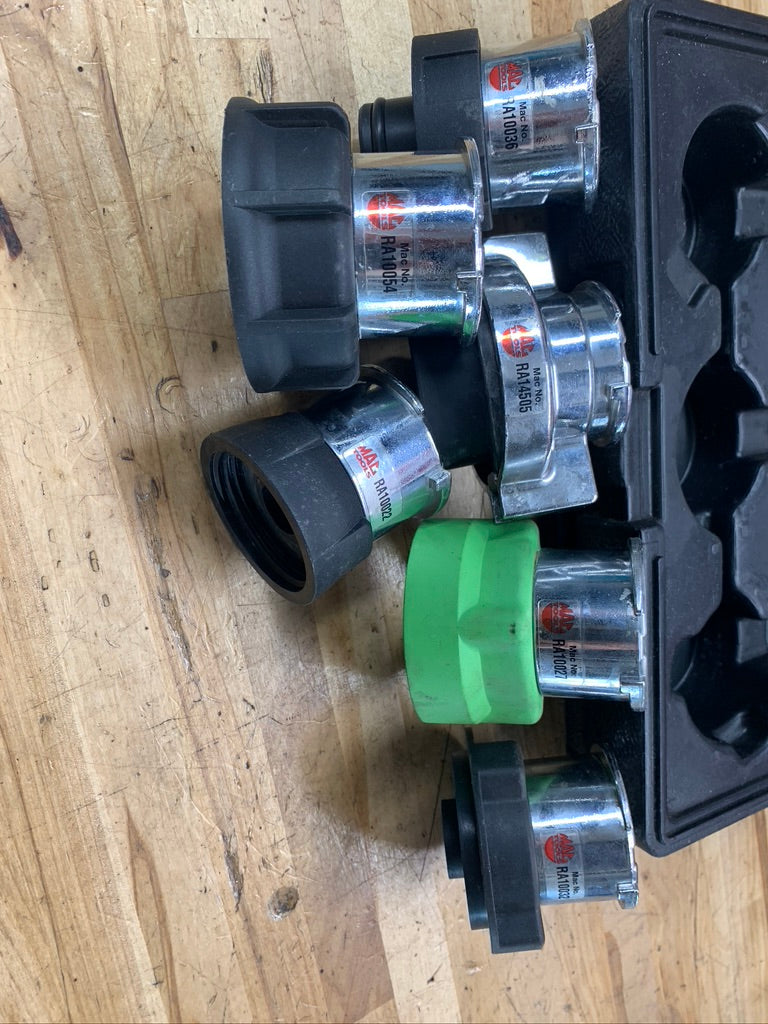 Mac large truck cooling system adapter set CSA600