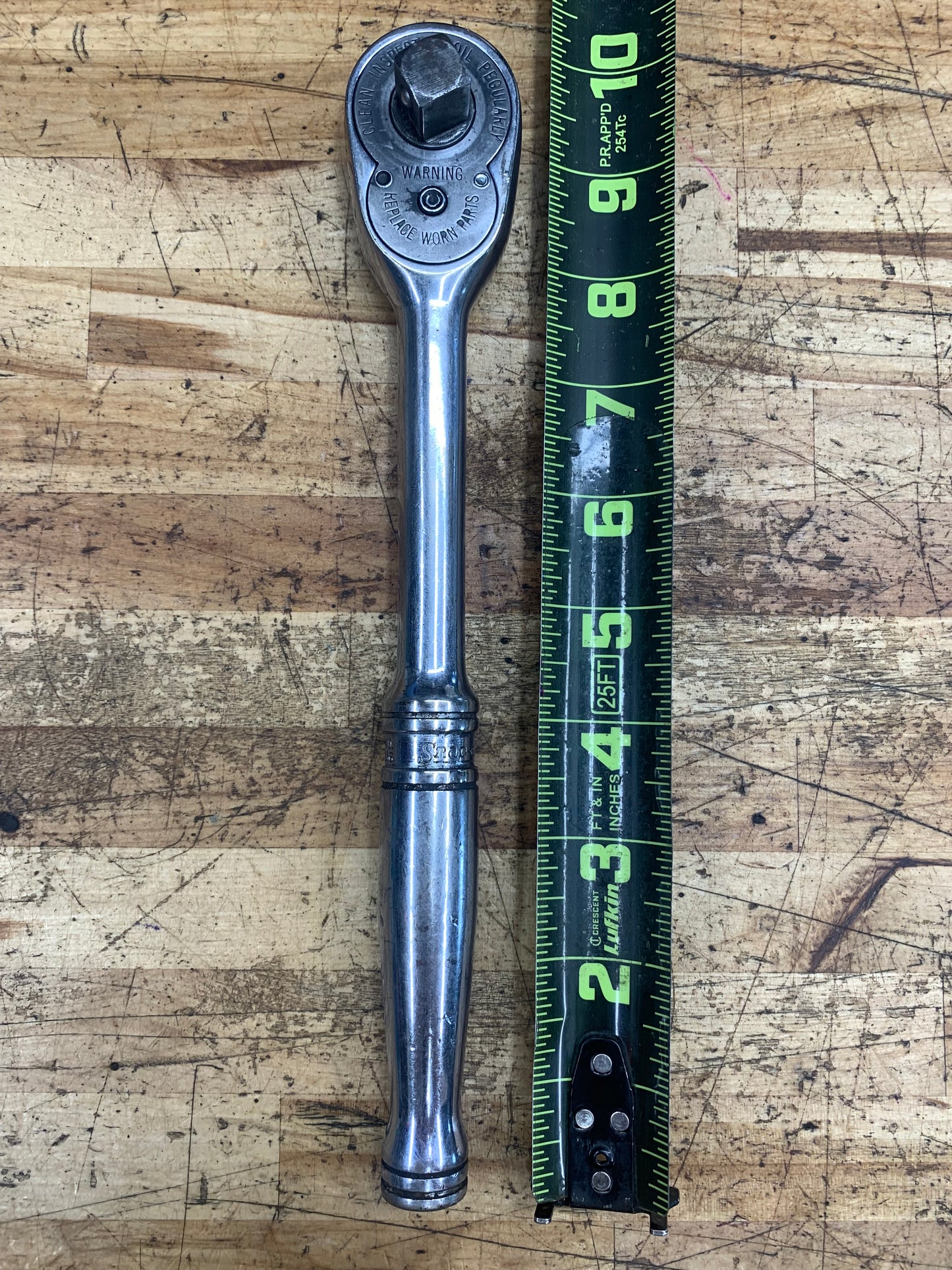 Snap On 3/8" Locking Vintage 1982 Ratchet USA S713