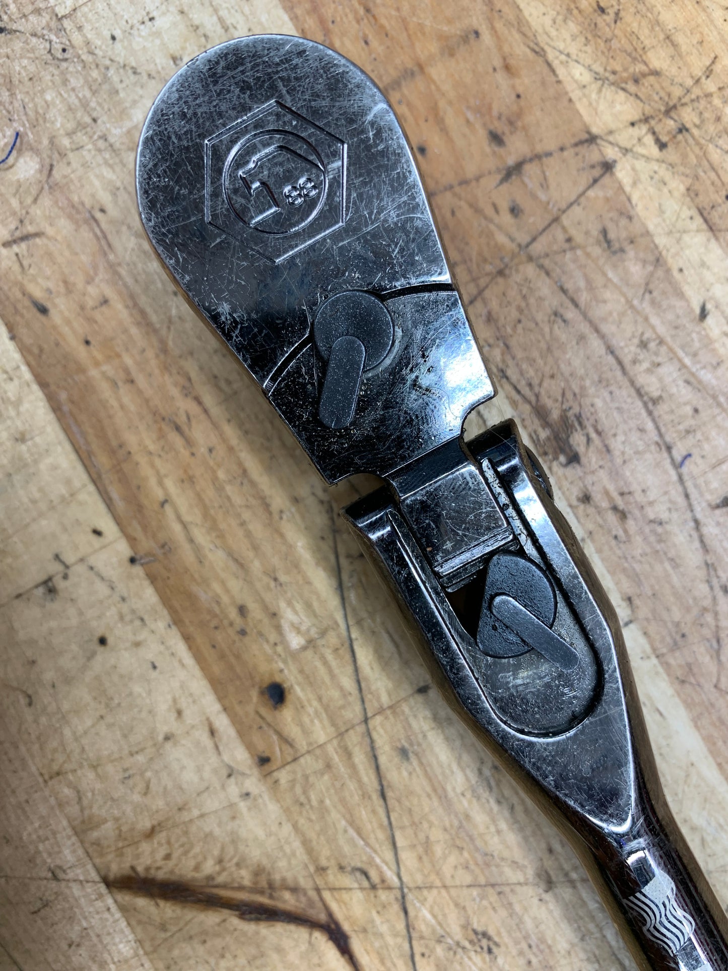 Matco 3/8" Locking Flex Head Ratchet 88 Fine Tooth Orange BFR128NLFx USA