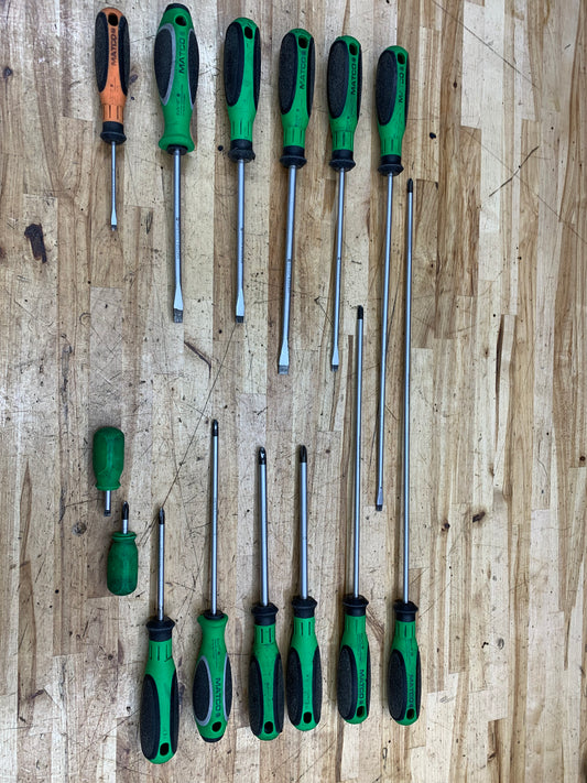 Matco Screwdriver Set 14pc GERMANY