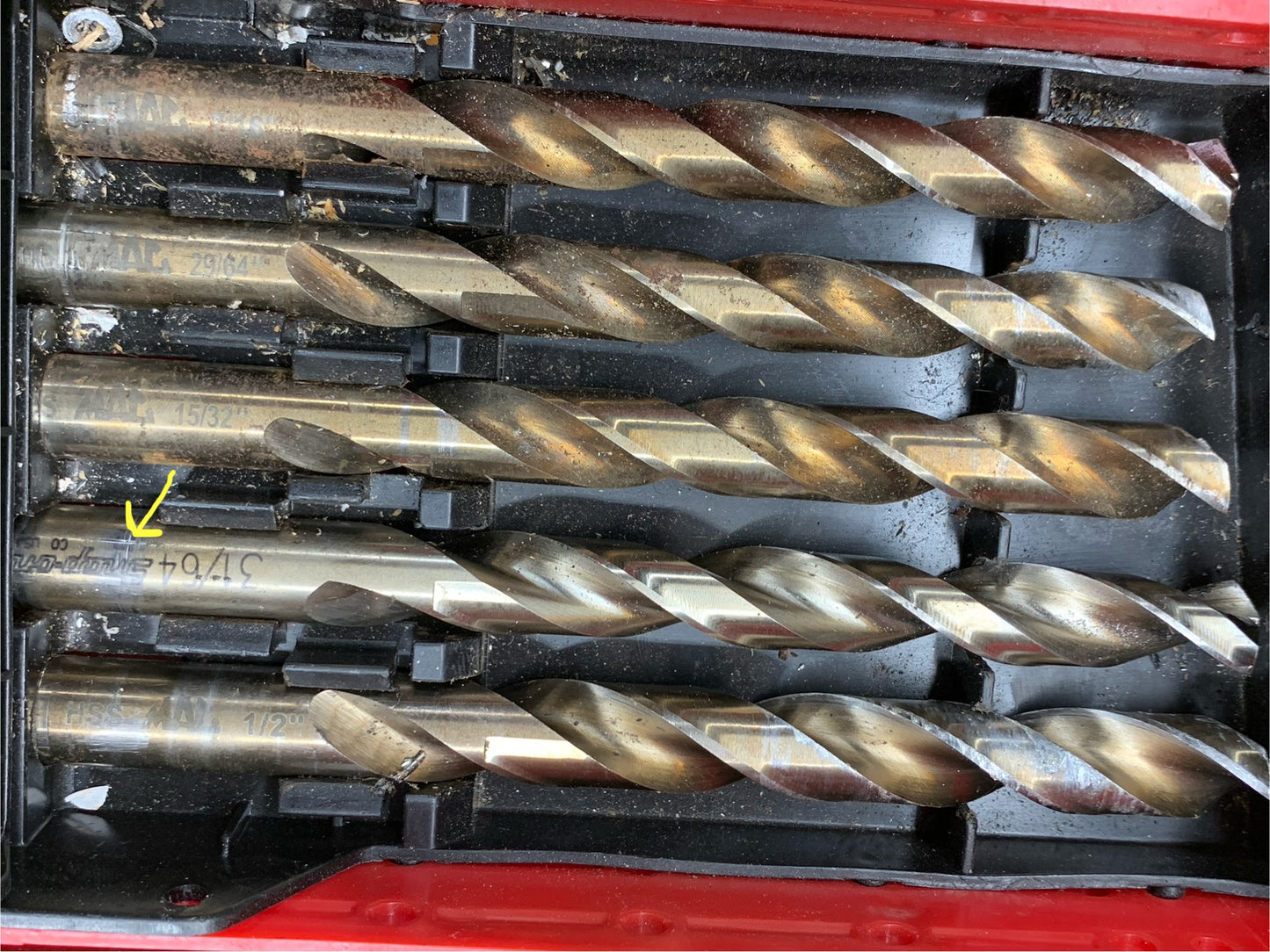 Mac Tools 29pc Cobalt Grade Drill Bit Set 6338DSB