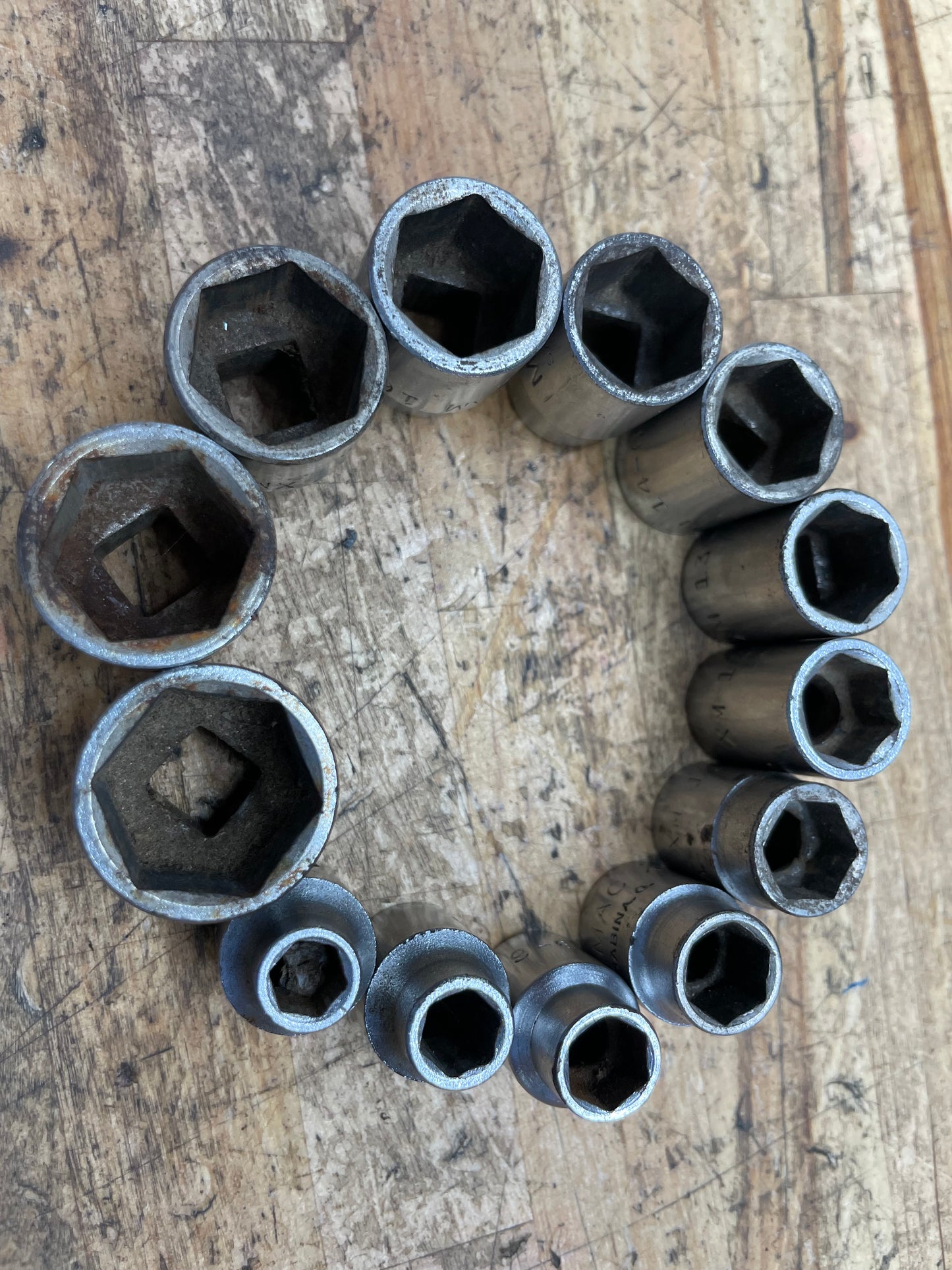 Mac 3/8” Metric Shallow Socket Set 13pc 7-19mm USA