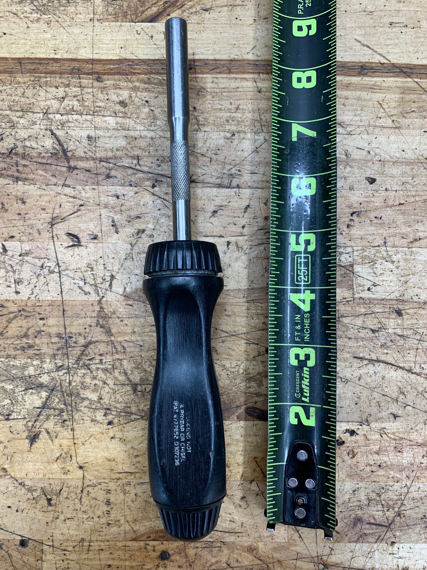 Snap On Ratcheting Screwdriver Hard Handle USA SSDMR4A