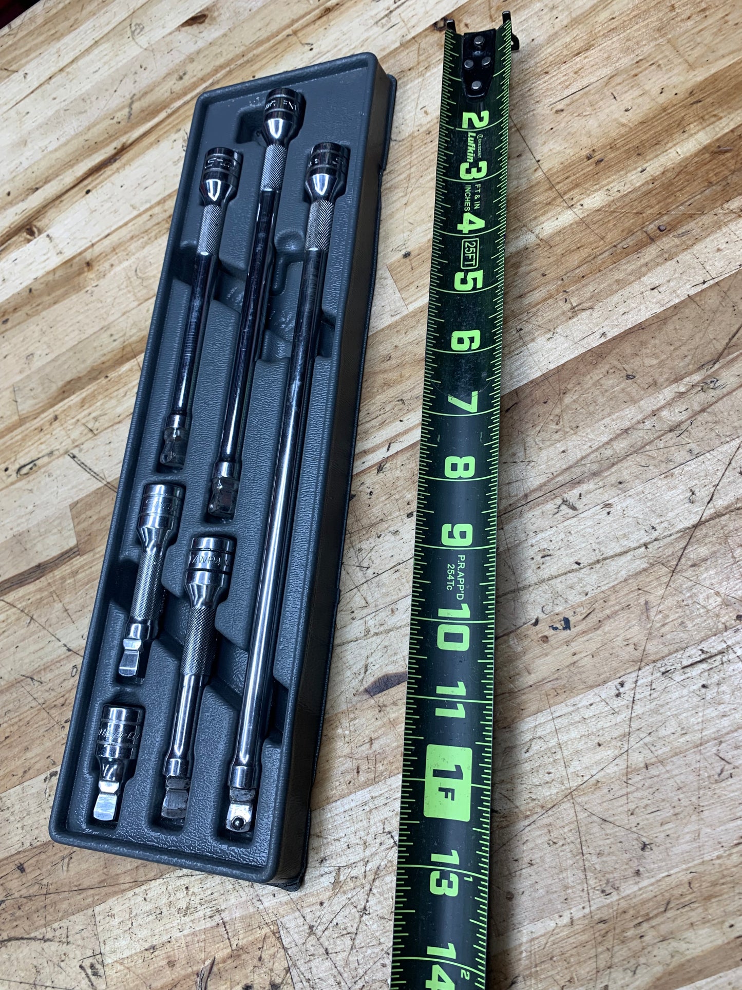 Snap On 3/8" Wobble Plus Extension Set USA 206AFXWP