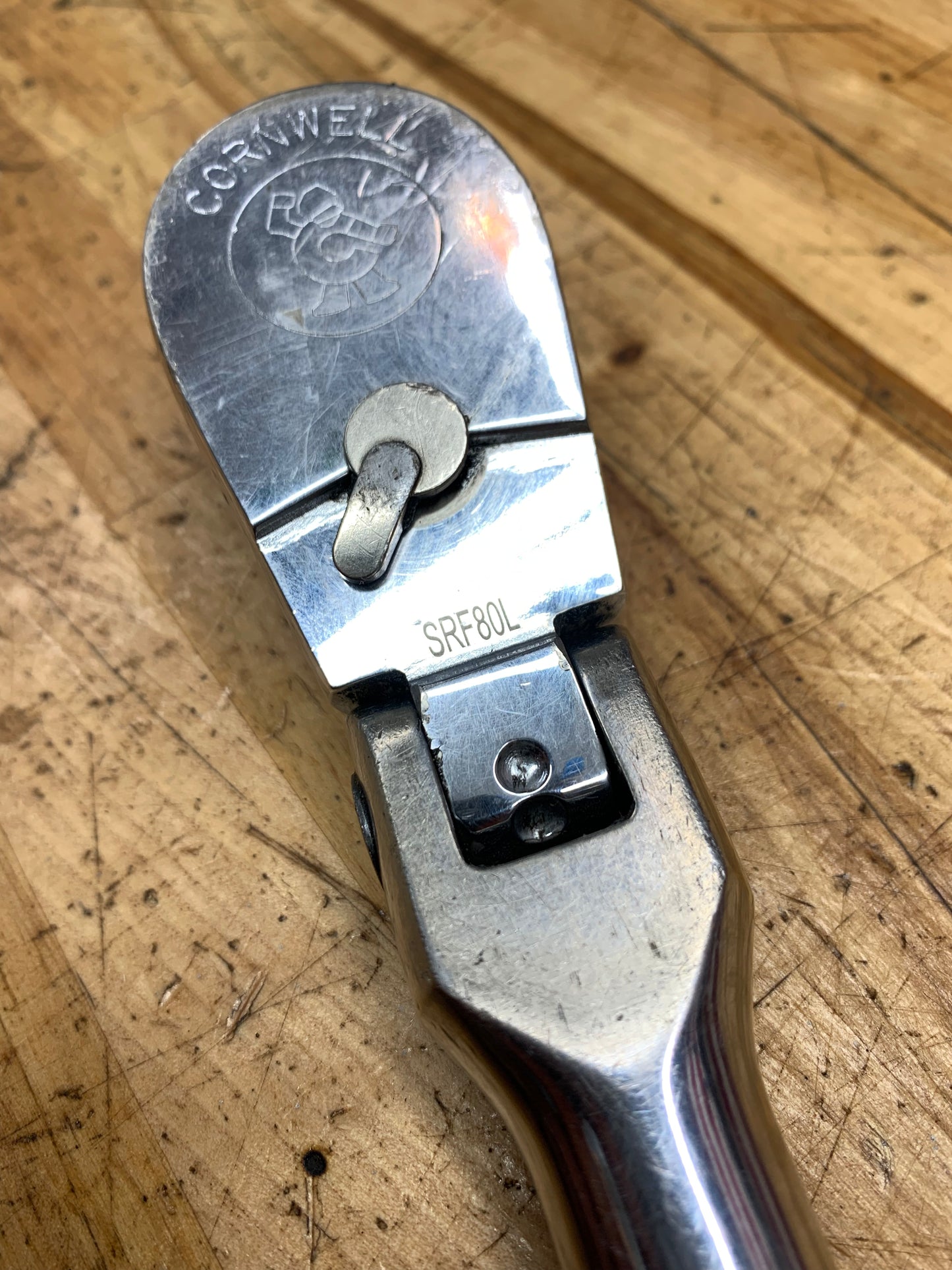 Cornwell 1/2" Drive XL Flex Head Ratchet SRF80L