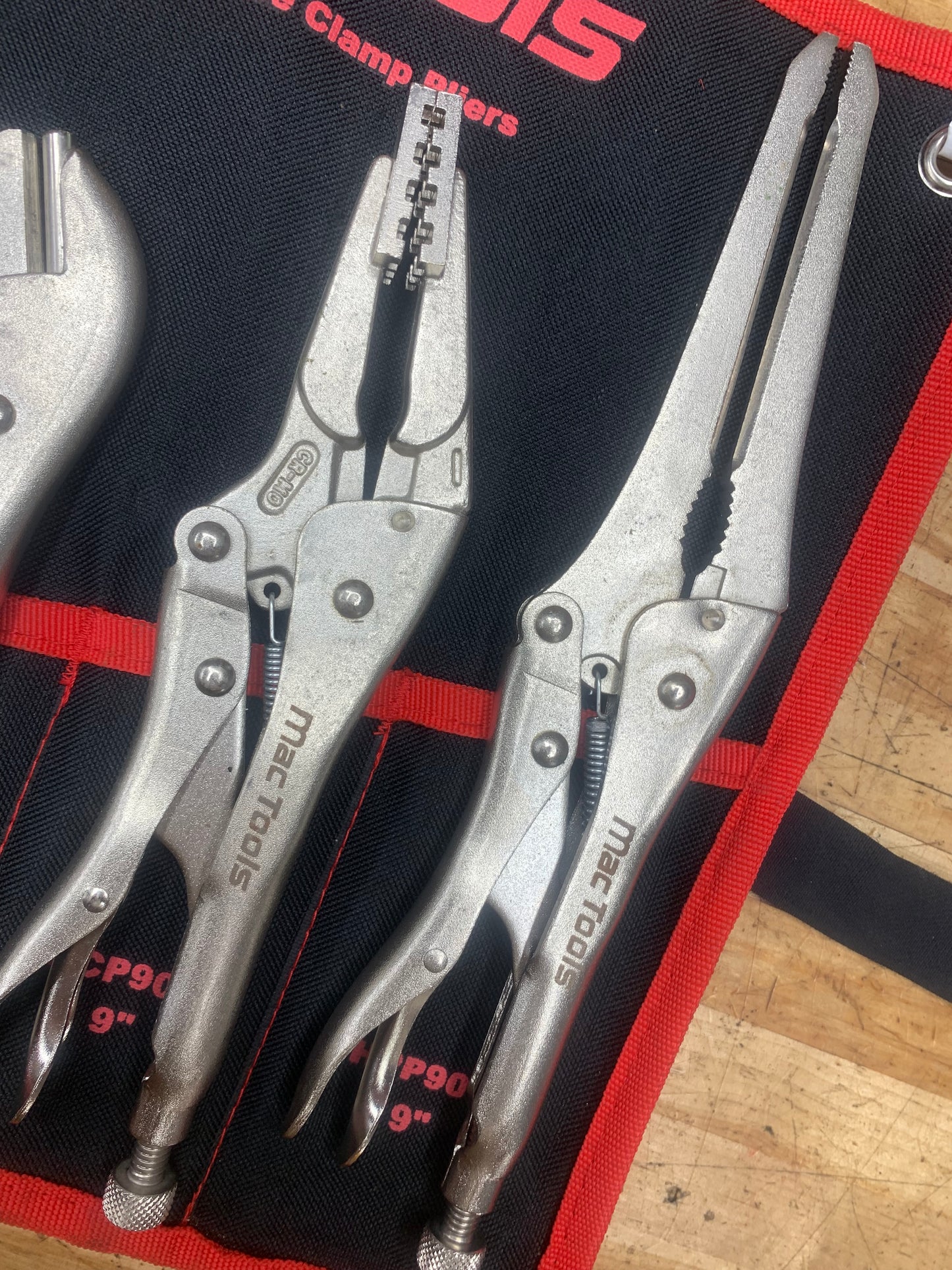 Mac 4pc Locking Hose Clamp Plier Set HC4SET