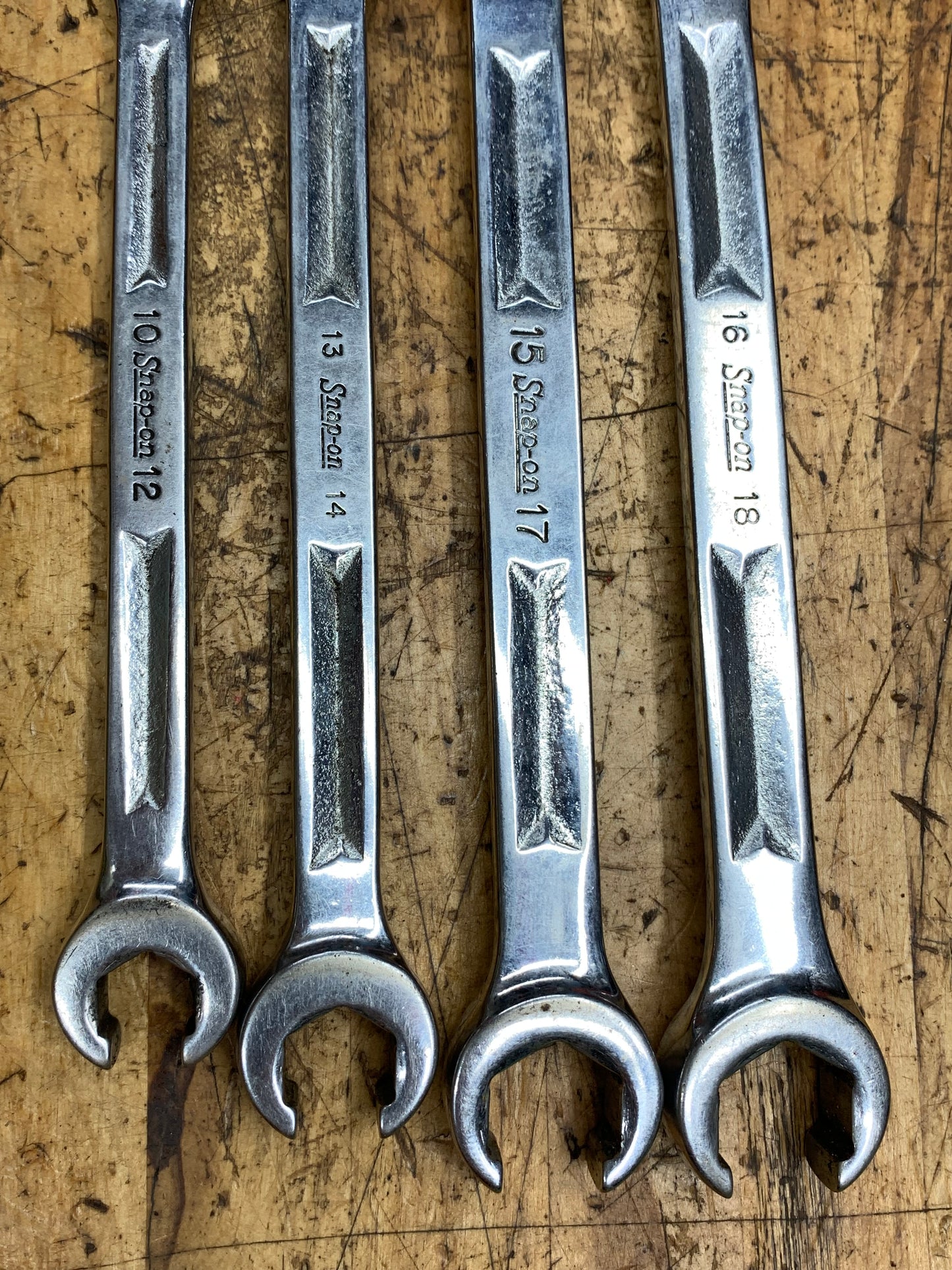Snap On Metric Flare Wrench Set 4pc USA