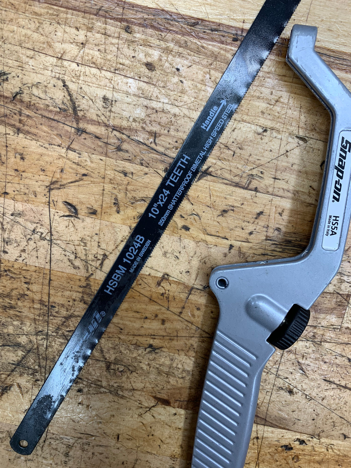 Snap On Mini Hand Hacksaw HS5A ITALY