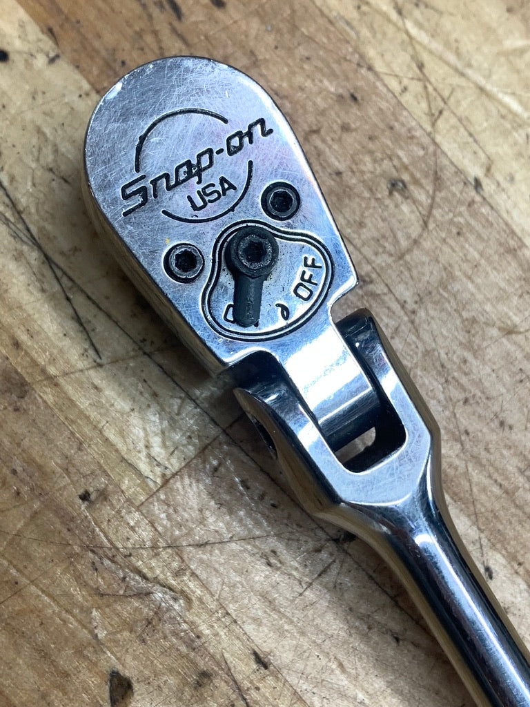 Snap On 1/4" Flex Head Ratchet TM831