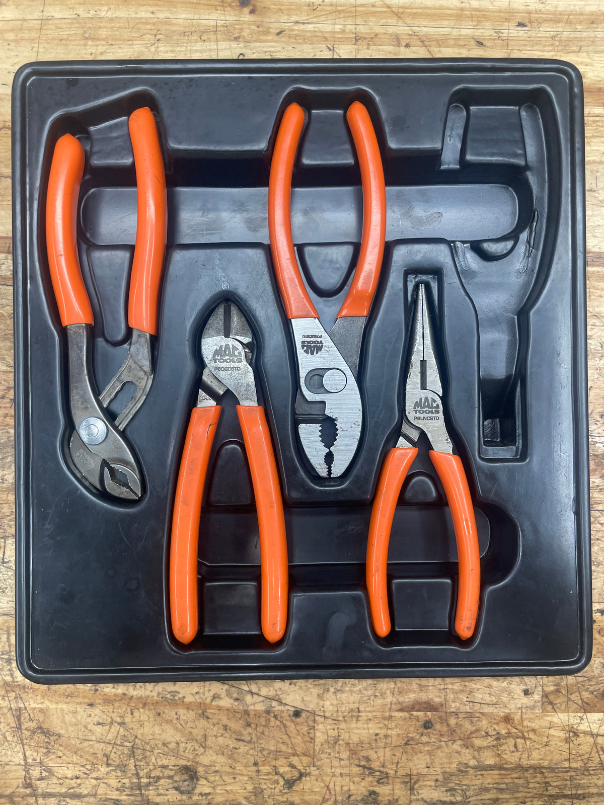 Mac Tools 4pc Pliers Tray Set