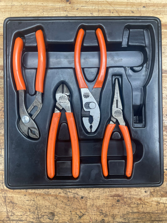 Mac Tools 4pc Pliers Tray Set